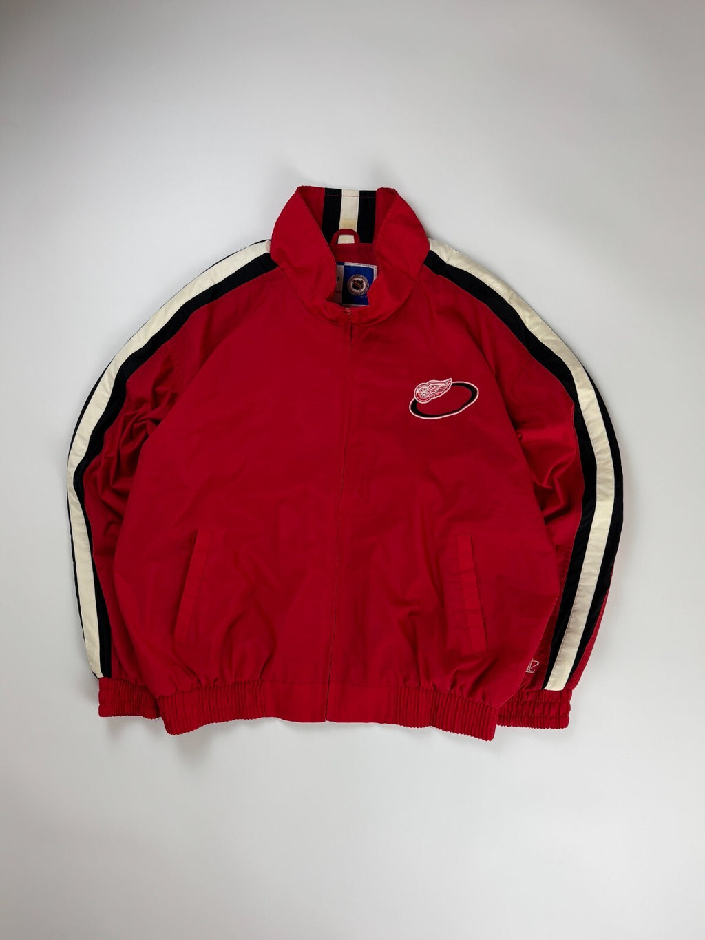 Vintage Detroit Red Wings Windbreaker Jacket