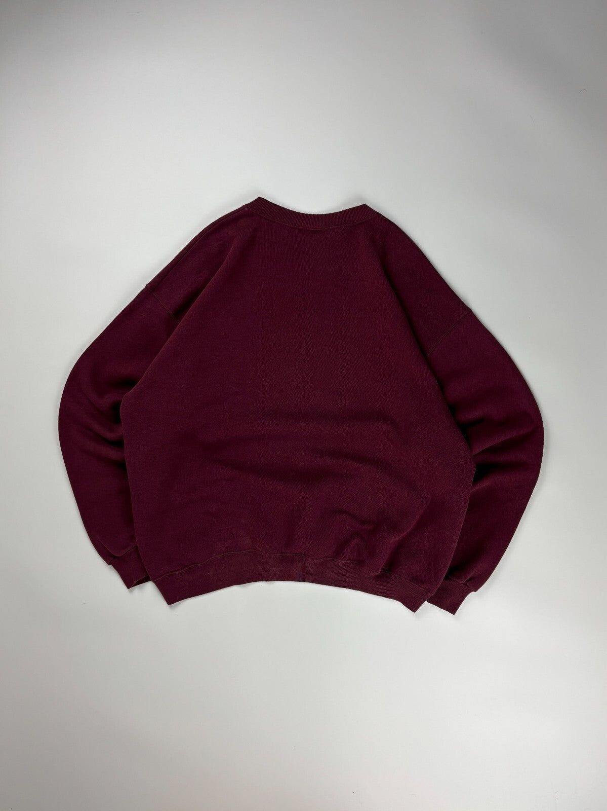 Vintage Alexandria Tigers Sweatshirt Animal Crewneck Embroidered Large Burgundy