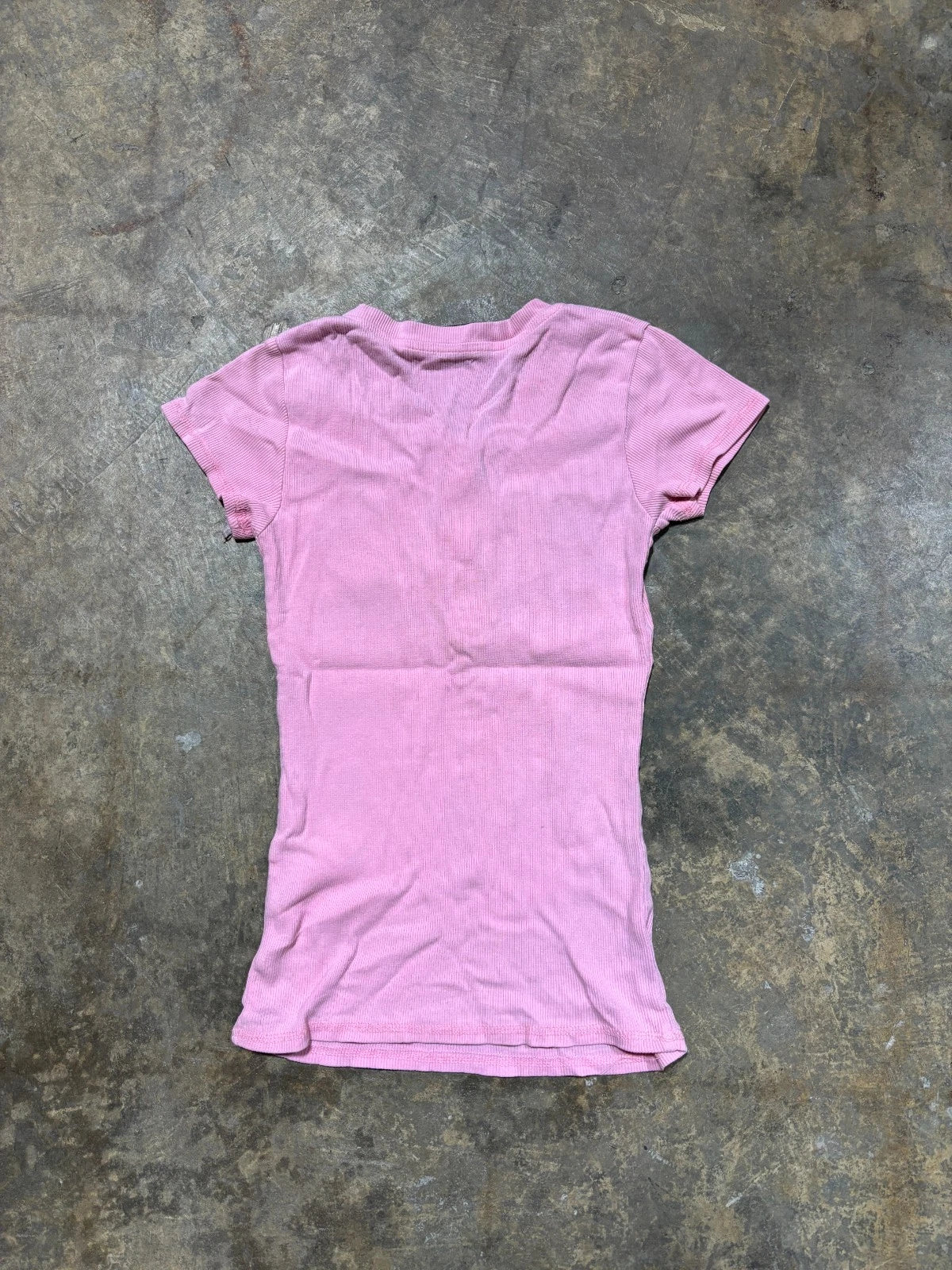 Vintage Y2K Ralph Lauren Pink Baby Tee / Size Small / Pink