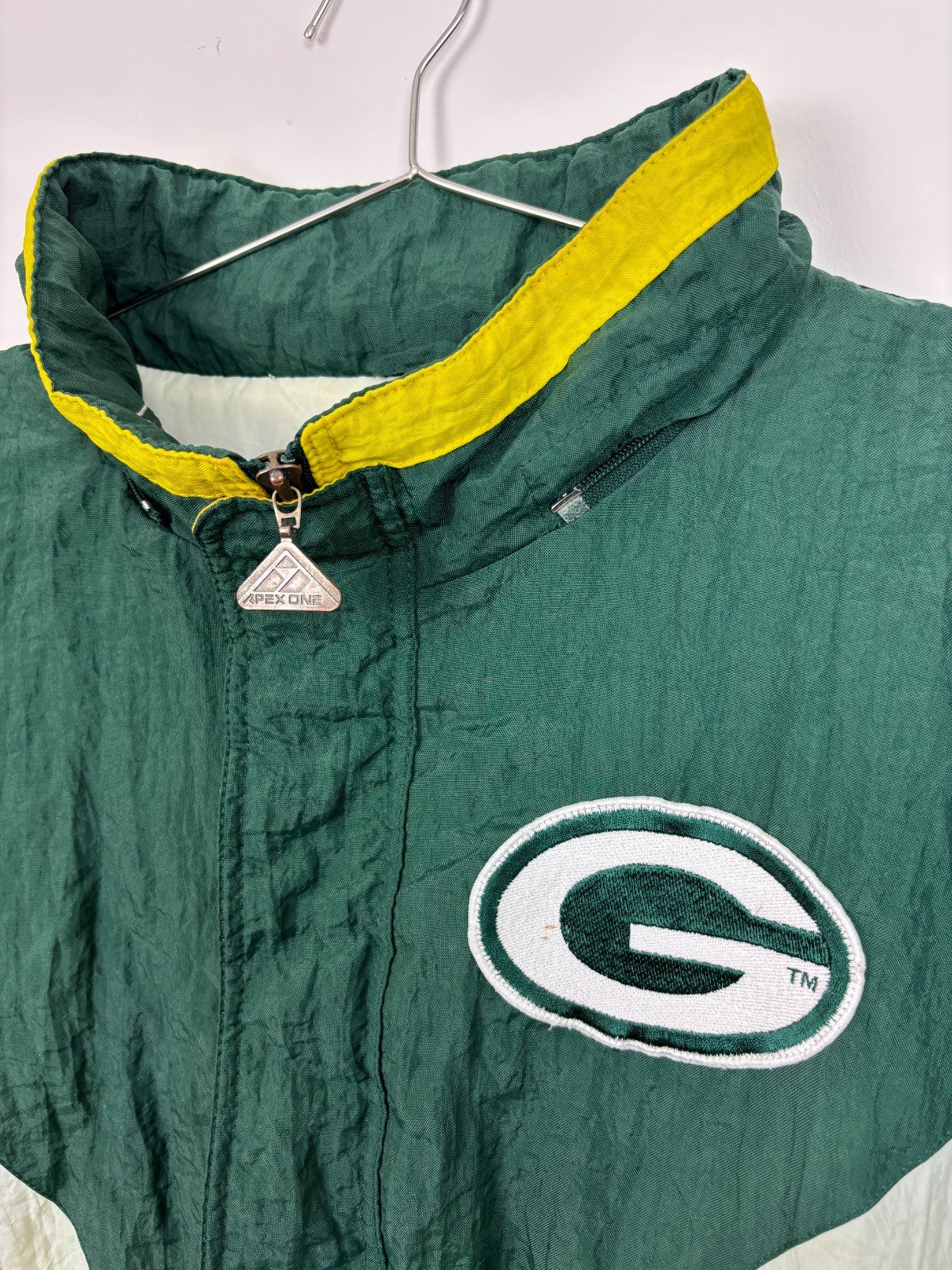 1990s Vintage Apex Green Bay Packers Jacket