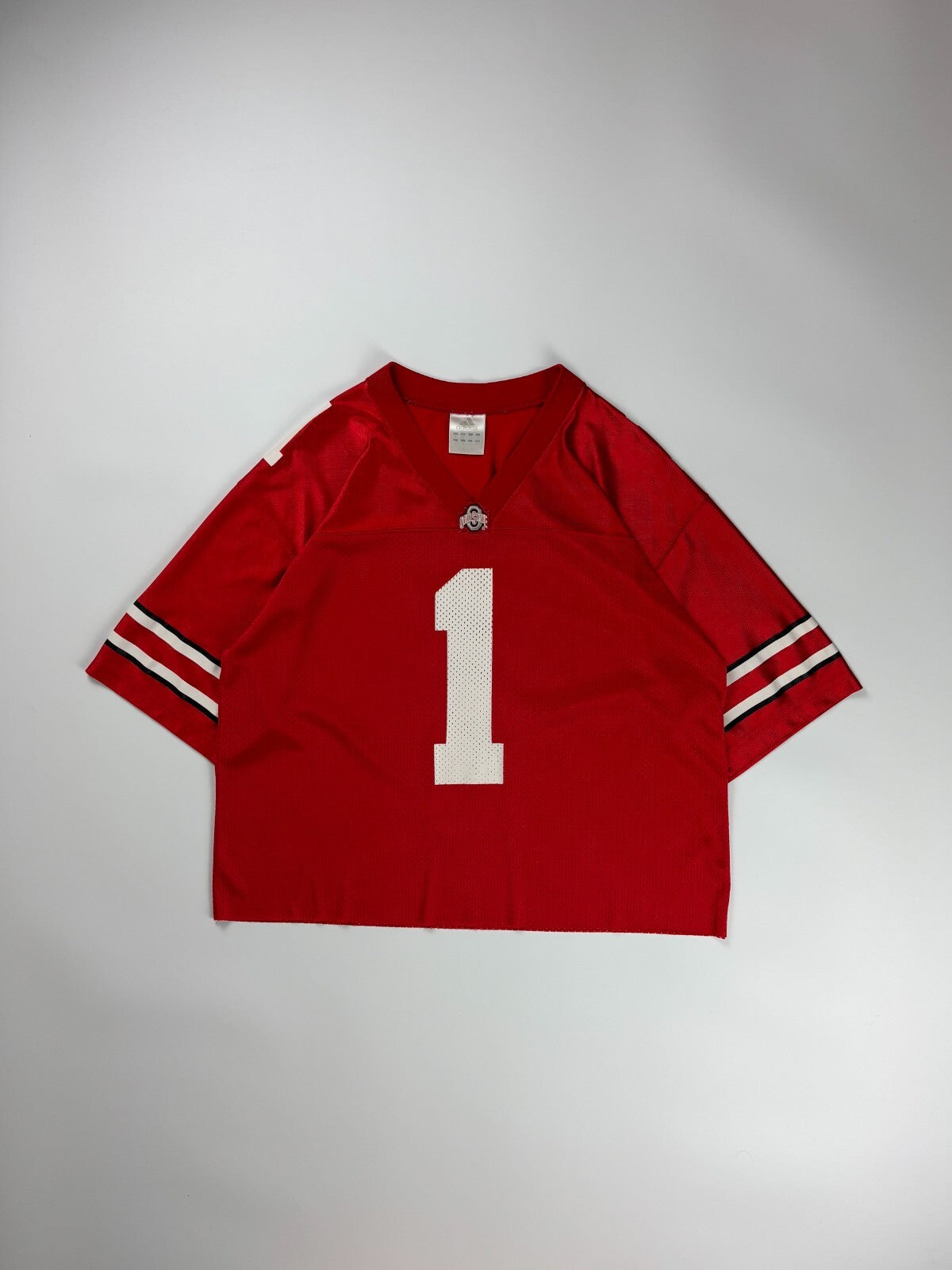 Vintage Ohio State University Cropped Football Jersey