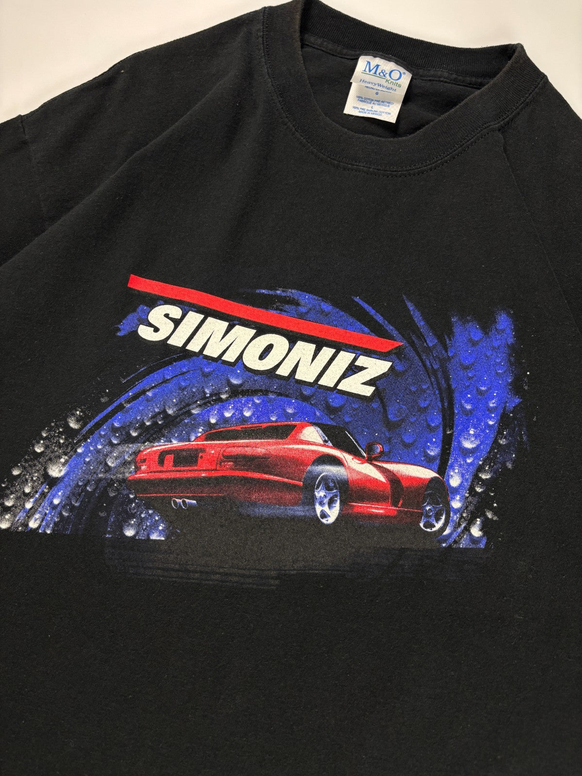 Vintage Simoniz Car Cropped Tee