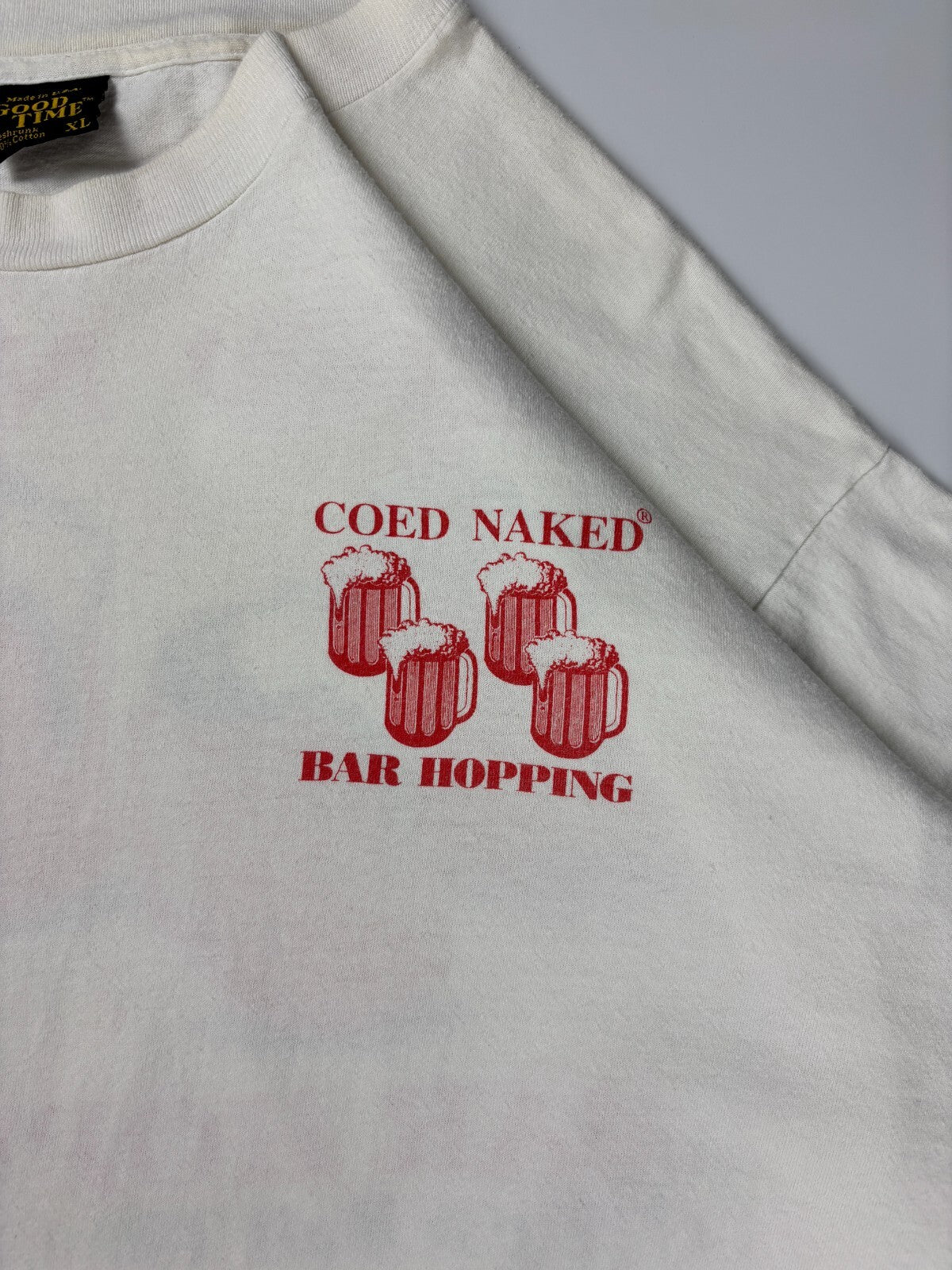 Vintage Coed Naked Tee