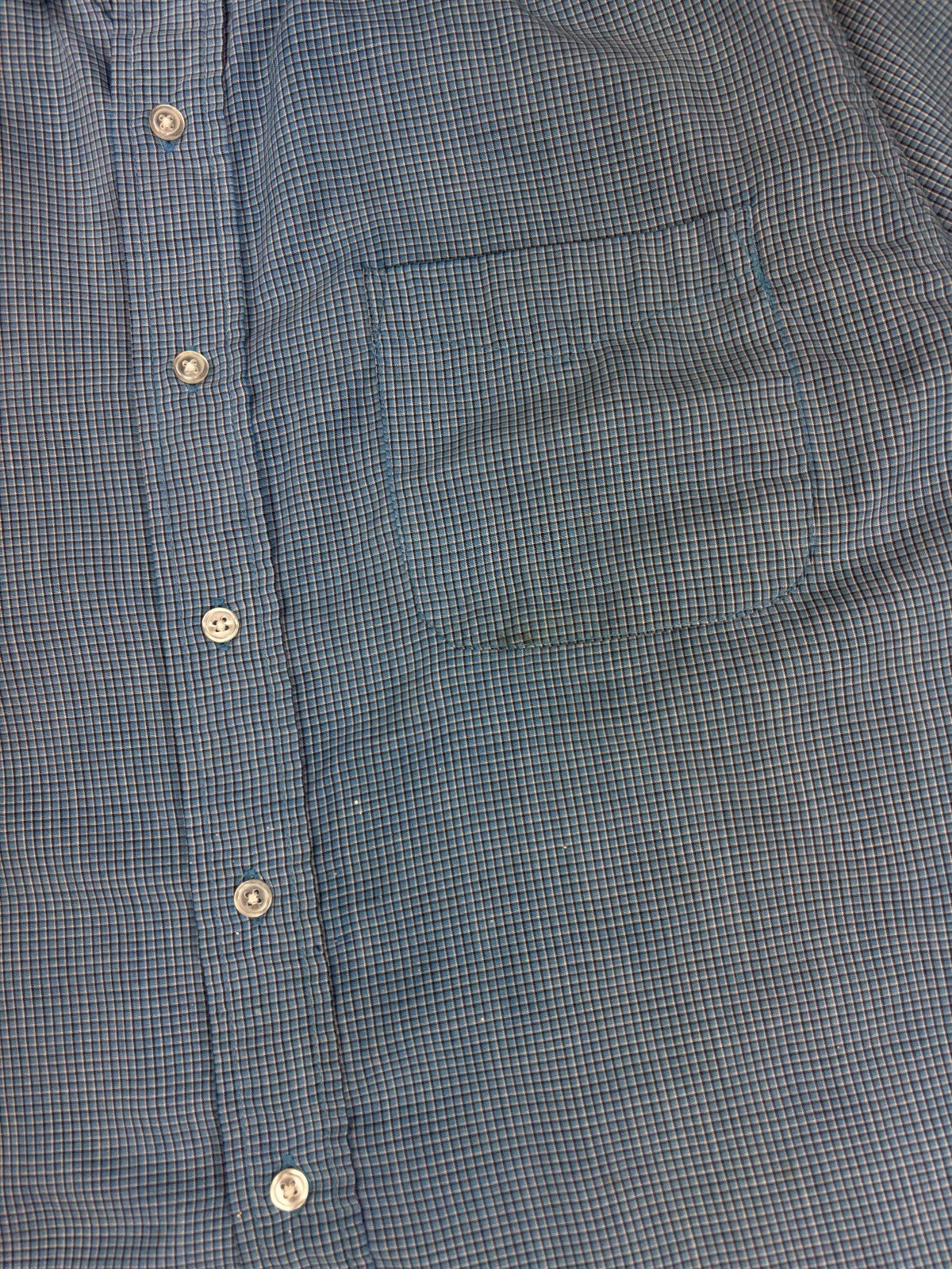 Vintage Roguehaus Plaid Cropped Button Up Shirt