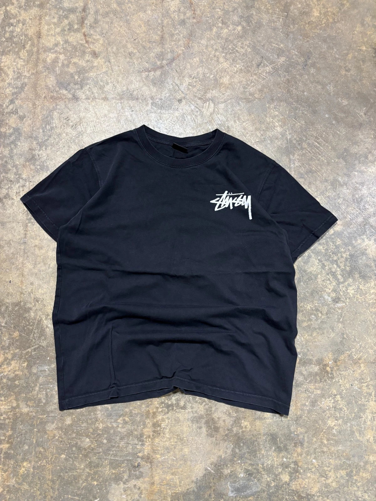 Stussy Dice T-Shirt / Size Medium / Black Graphic Tee