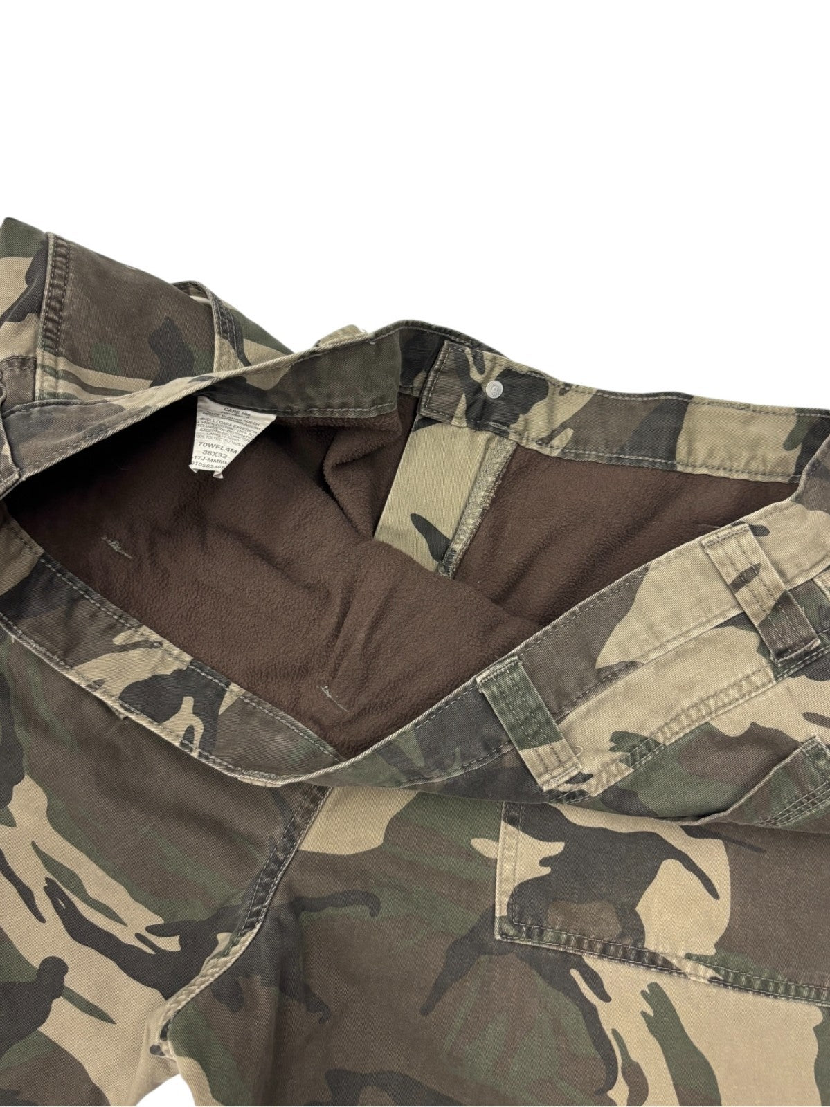 Vintage Wrangler Military Camo Cargo Shorts