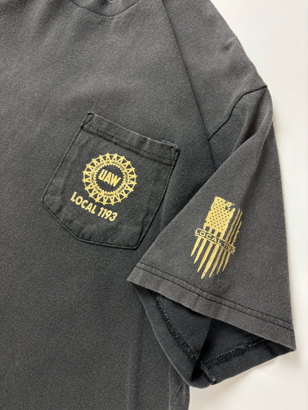 Vintage UAW Army Tank Cropped Tee