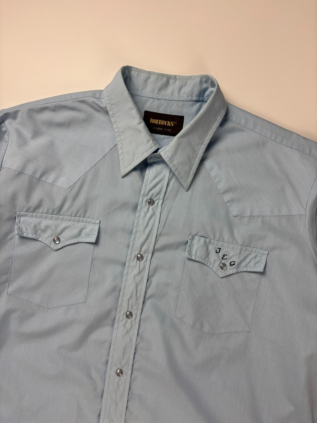 Vintage Roebucks Western Button Up Shirt