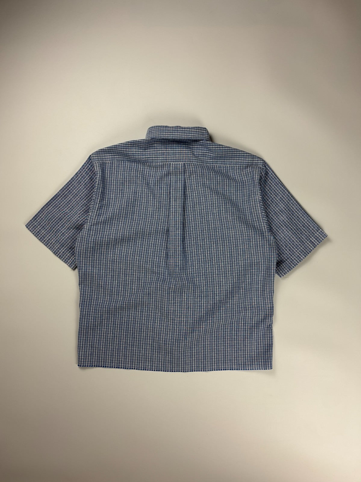 Vintage Arrow Dover Plaid Cropped Button Up Shirt