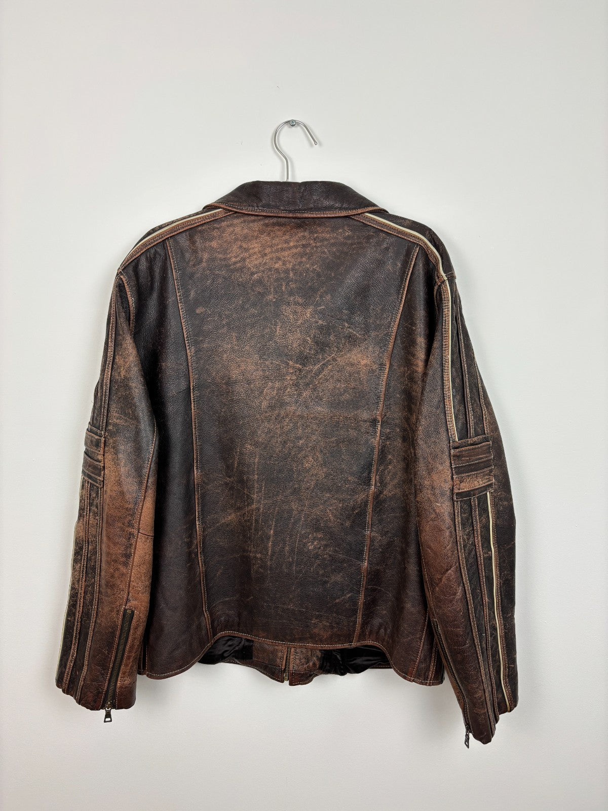 1990s Vintage Danier Leather Biker Jacket