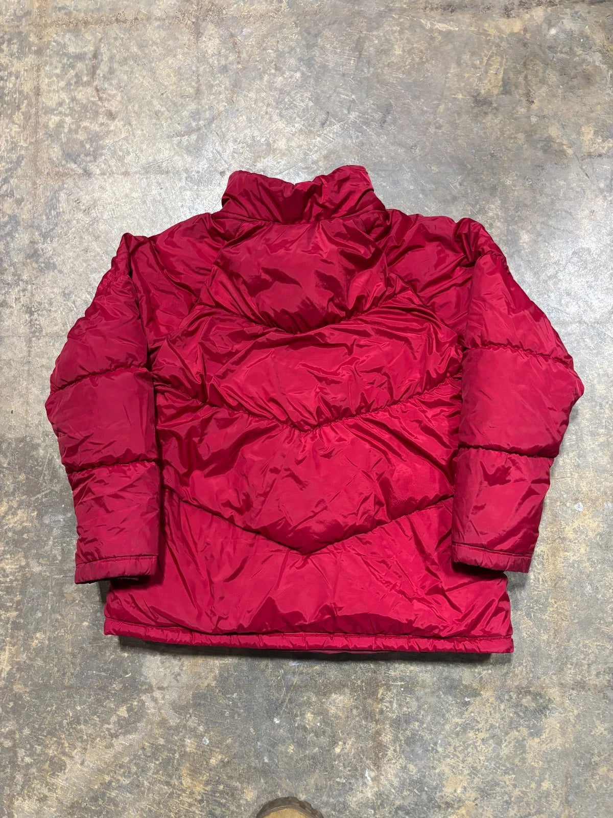 Vintage Y2K Nike Puffer Jacket / Size XXL / Red / Ski Coat
