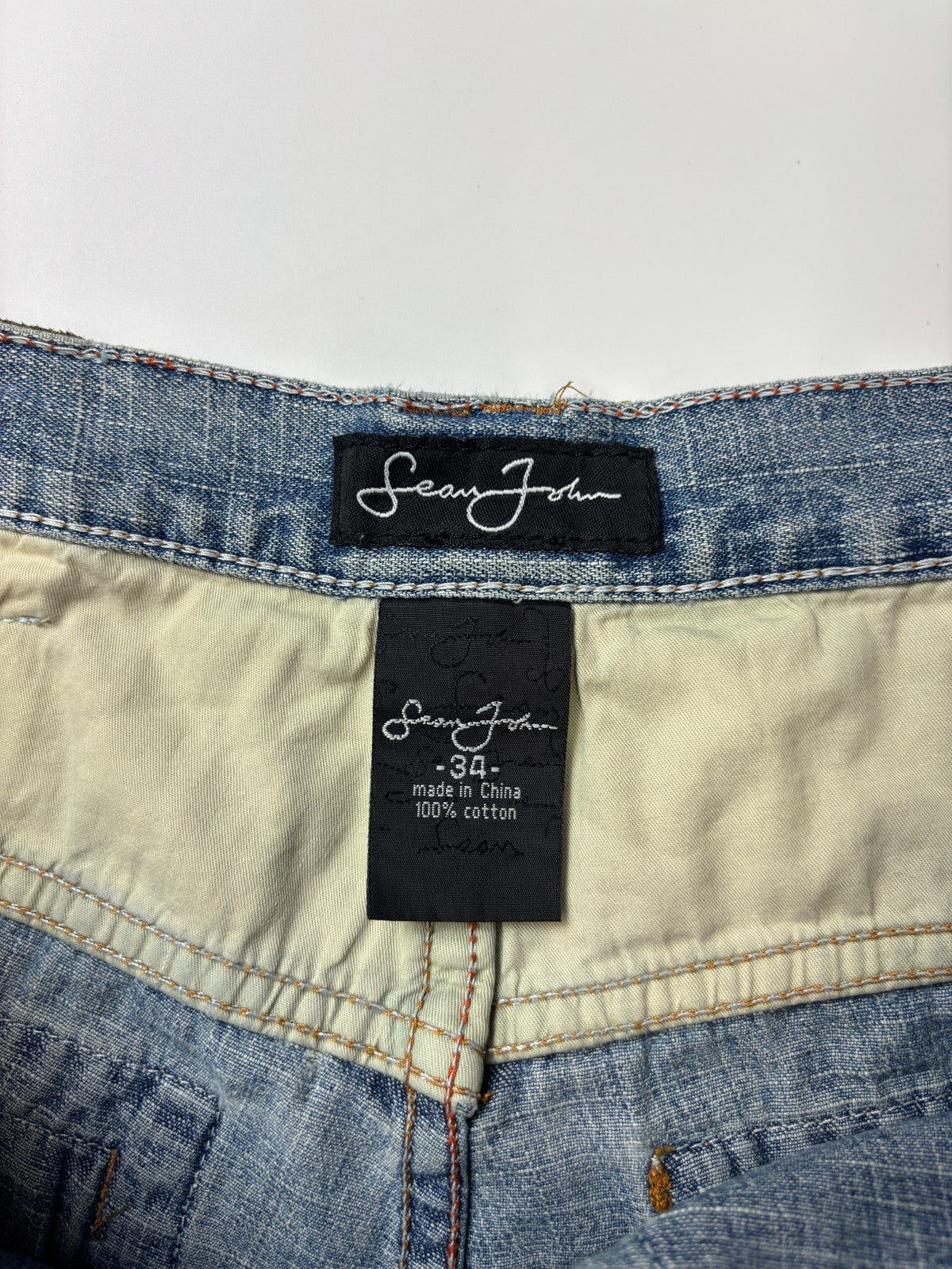 Vintage Y2K Sean John Denim Shorts