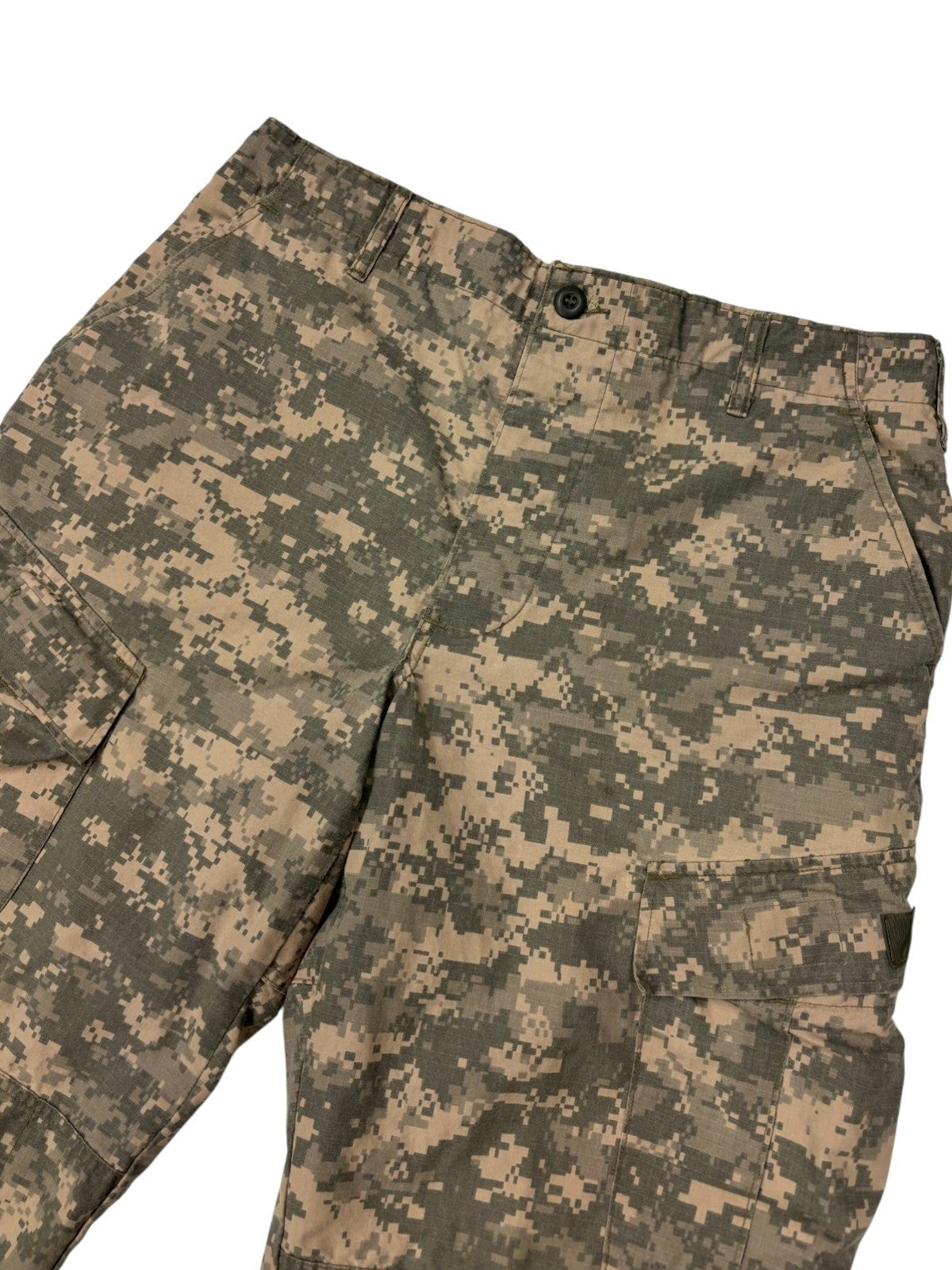 Vintage Military Digital Camo Cargo Shorts
