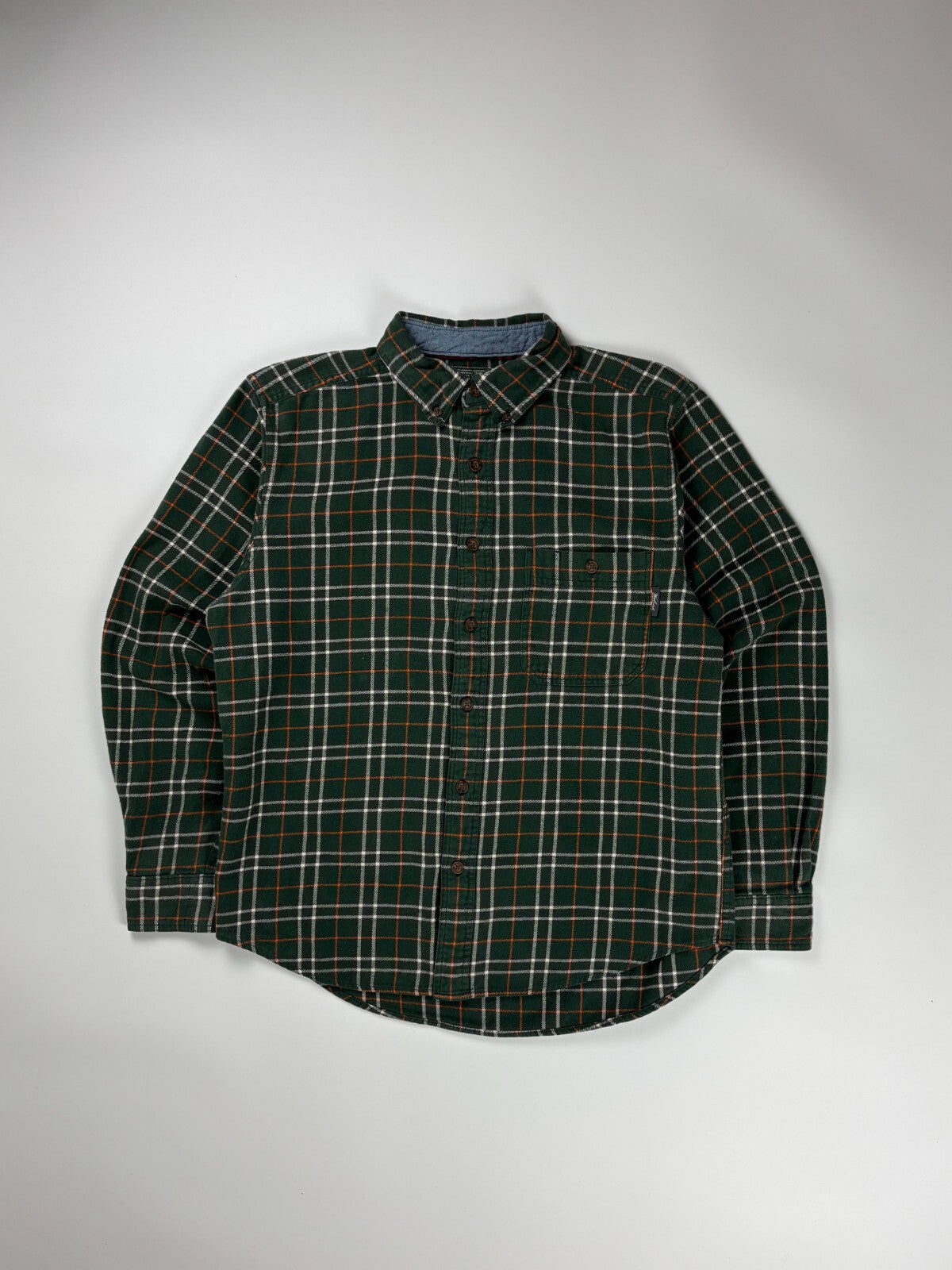 Vintage Woolrich Plaid Button Up Flannel Shirt