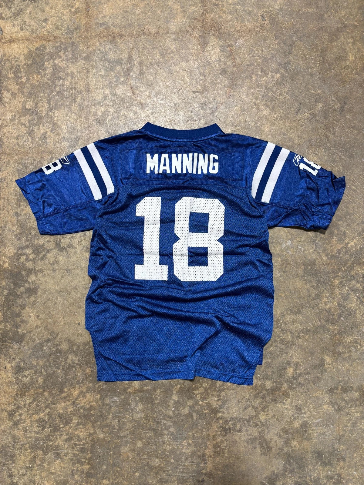Vintage Indianapolis Colts Jersey / Peyton Manning #18 / NFL Football / Blue