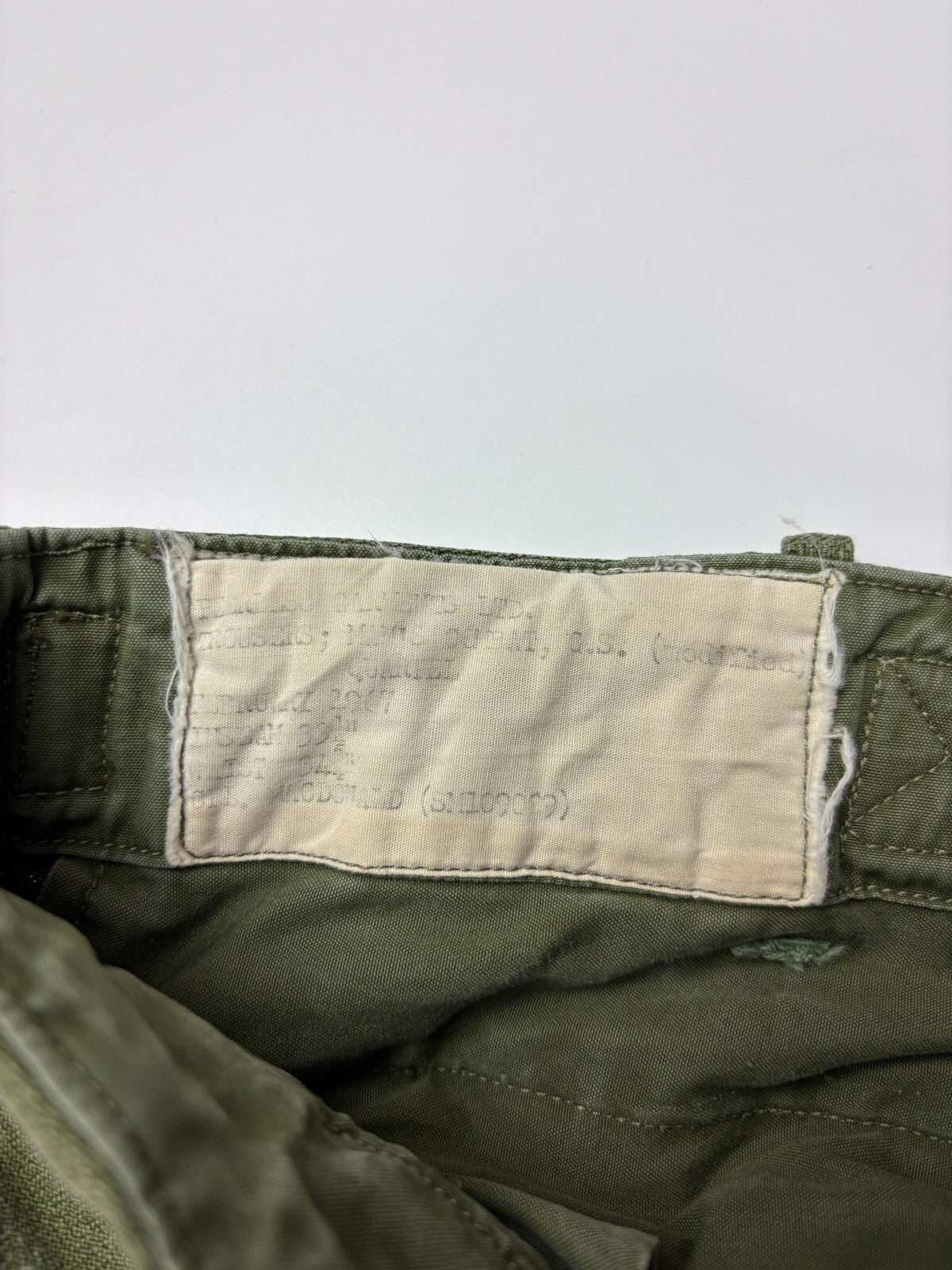 Vintage 1960s Military Cargo Pants