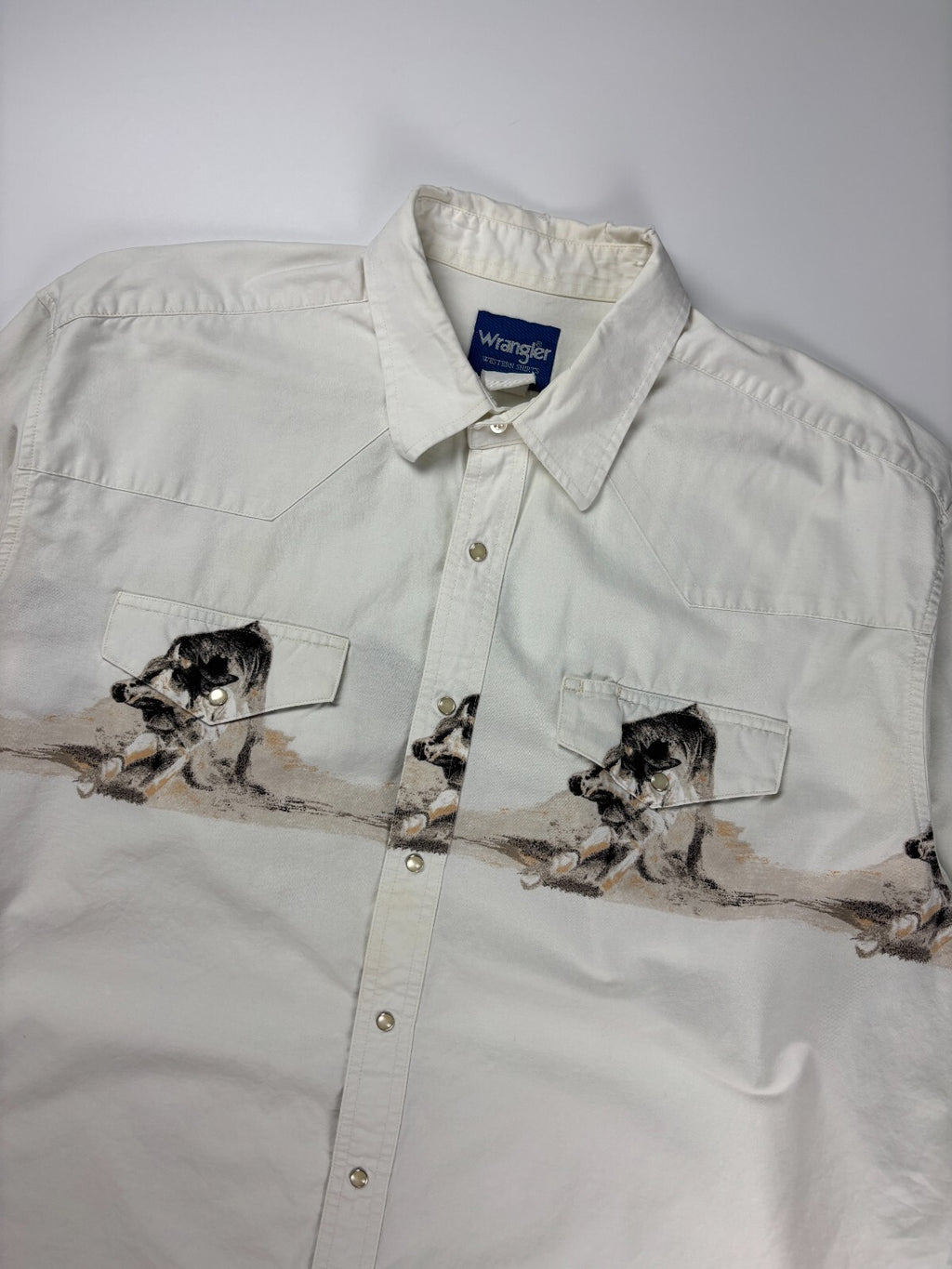 Vintage Wrangler Western Button Up Shirt