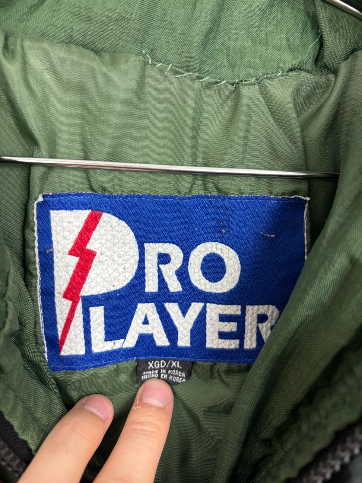 1990s Vintage Pro Player Green Bay Packers Jacket