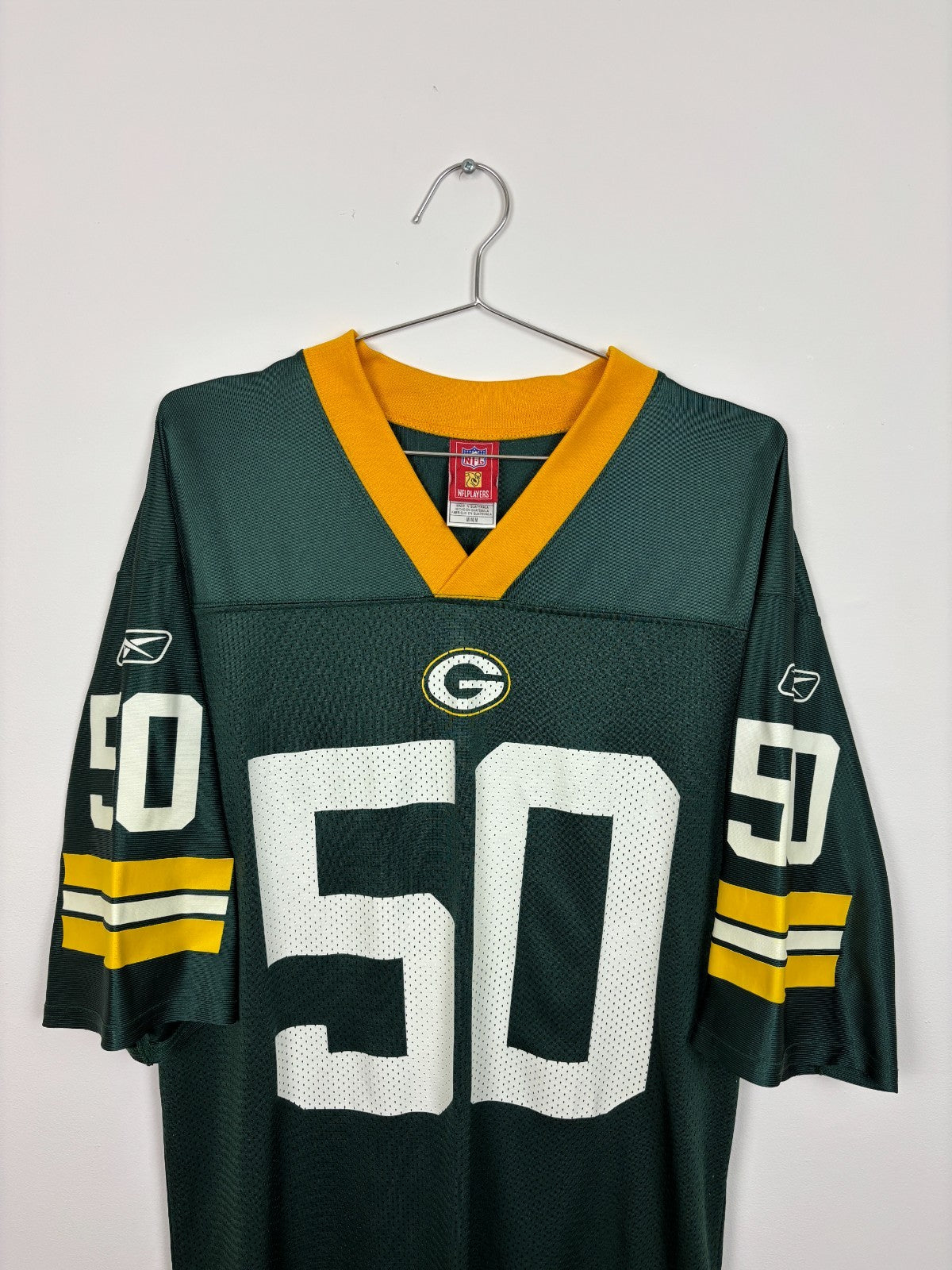 Vintage Reebok Green Bay Packers Jersey