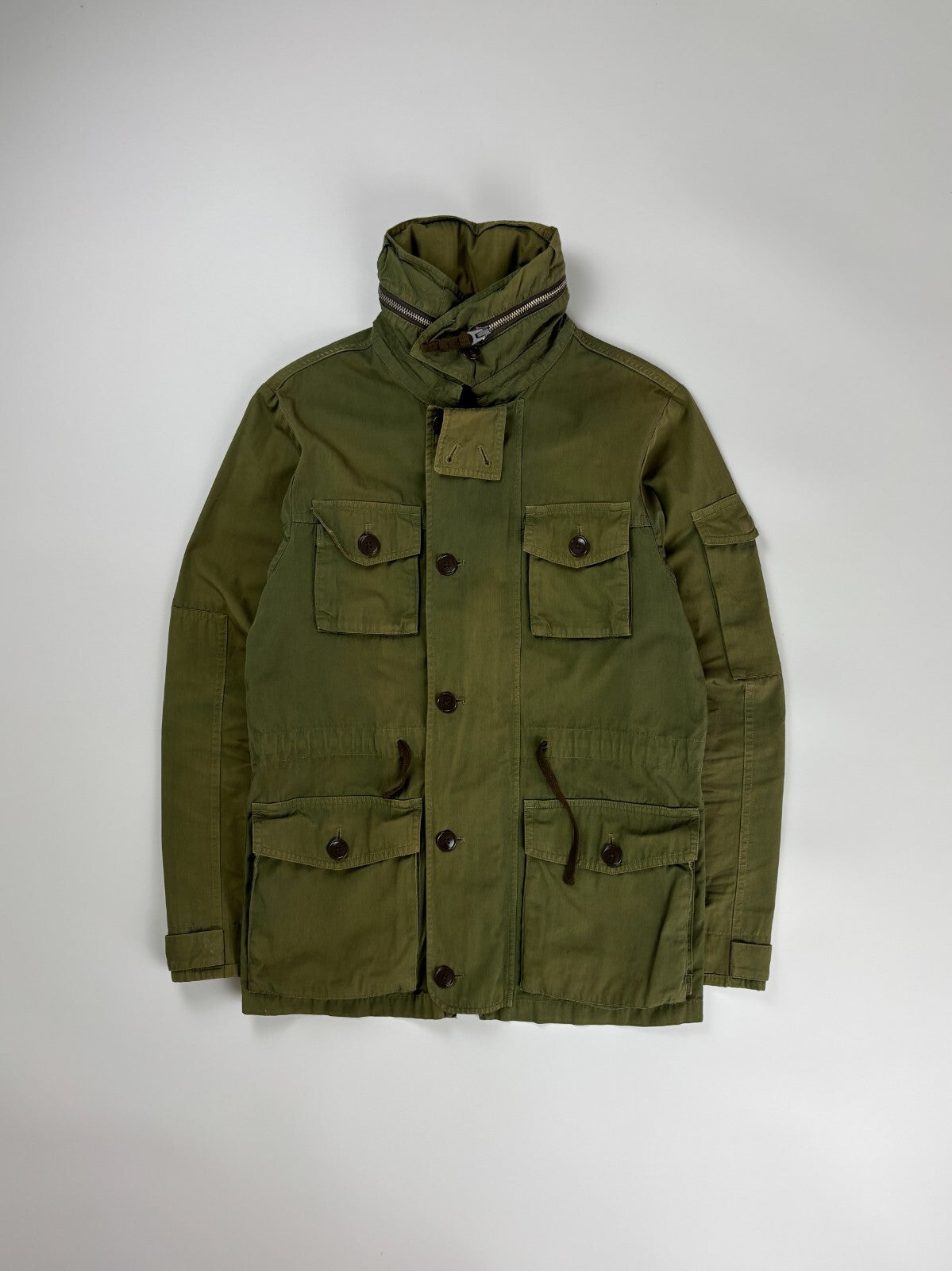 Vintage J.Crew Military Zip Up Jacket