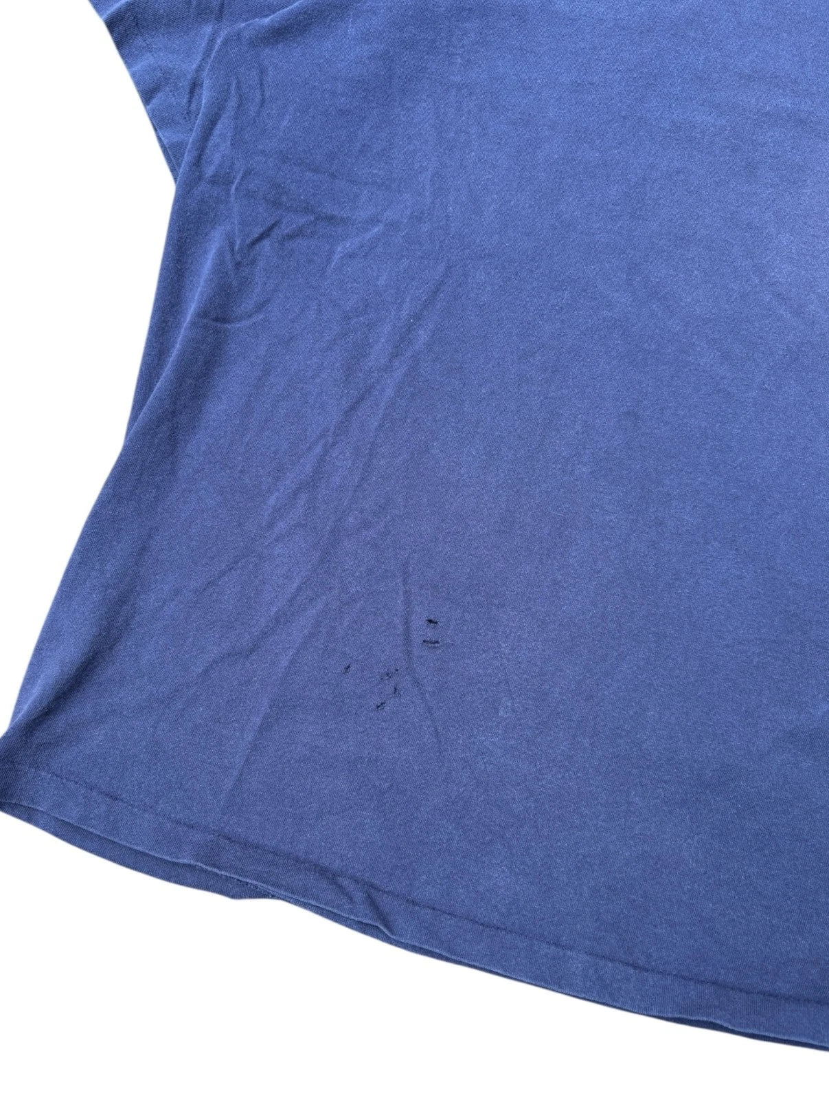 Vintage 1990s Budweiser Chameleon T Shirt - XXL - Blue - Football Tee