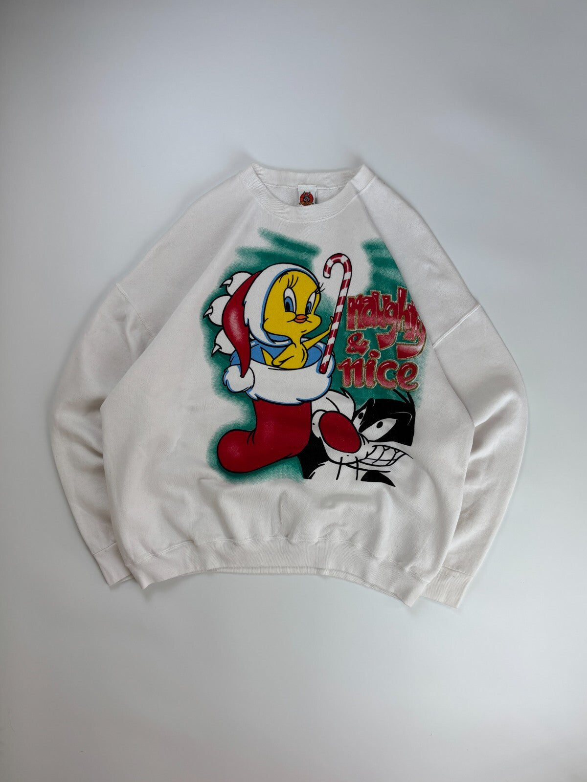 Vintage Looney Tunes Christmas Sweatshirt
