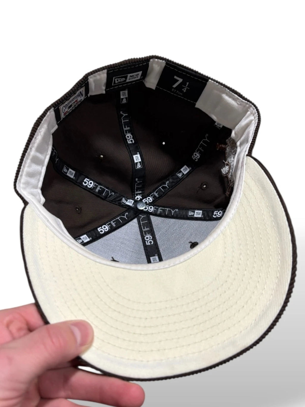 Vintage Brown Boston White Sox Fitted Hat - 7 1/4 - MLB Baseball Cap