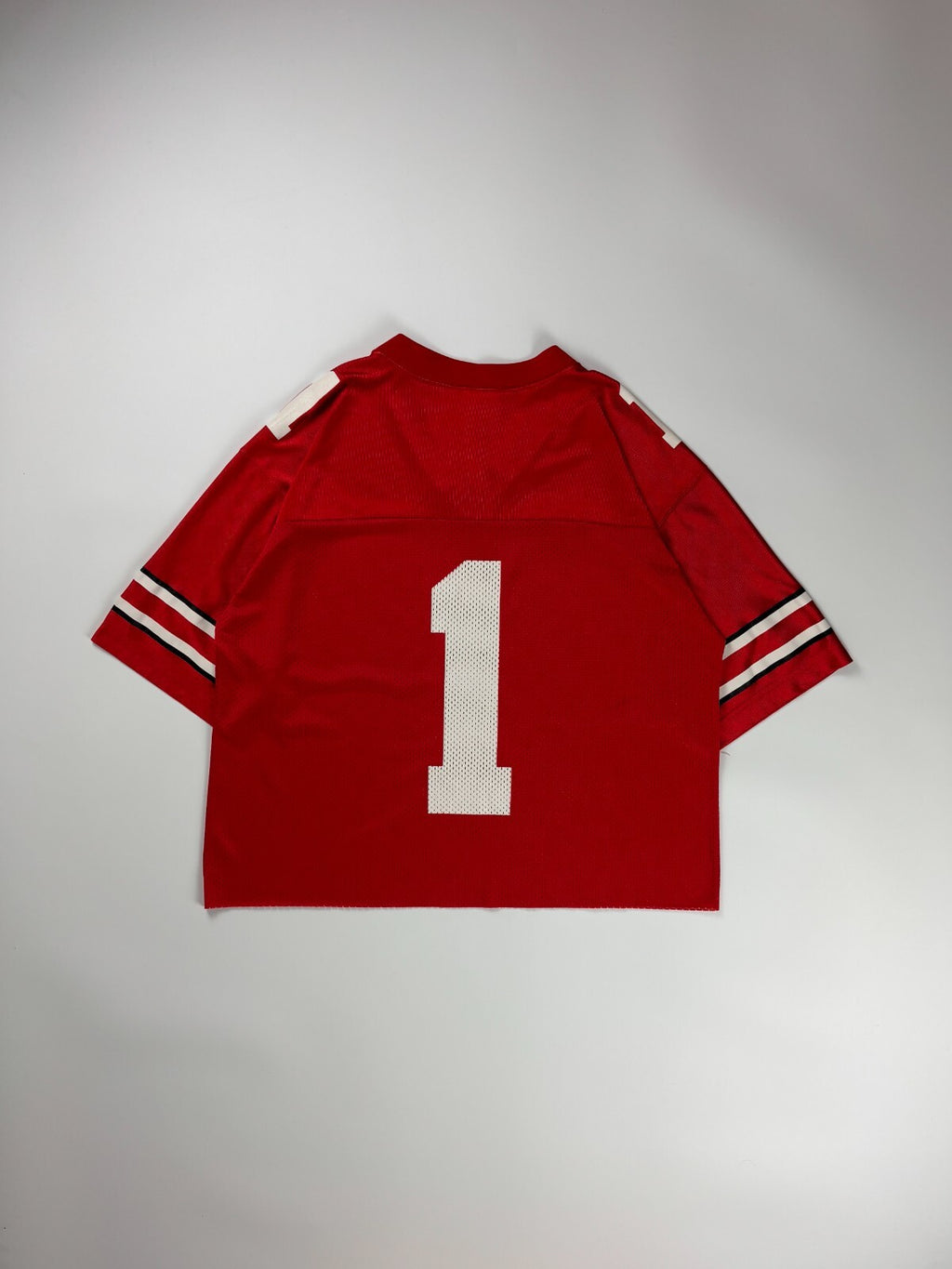 Vintage Ohio State University Cropped Football Jersey