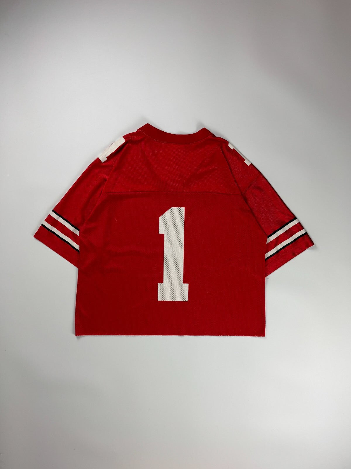 Vintage Ohio State University Cropped Football Jersey