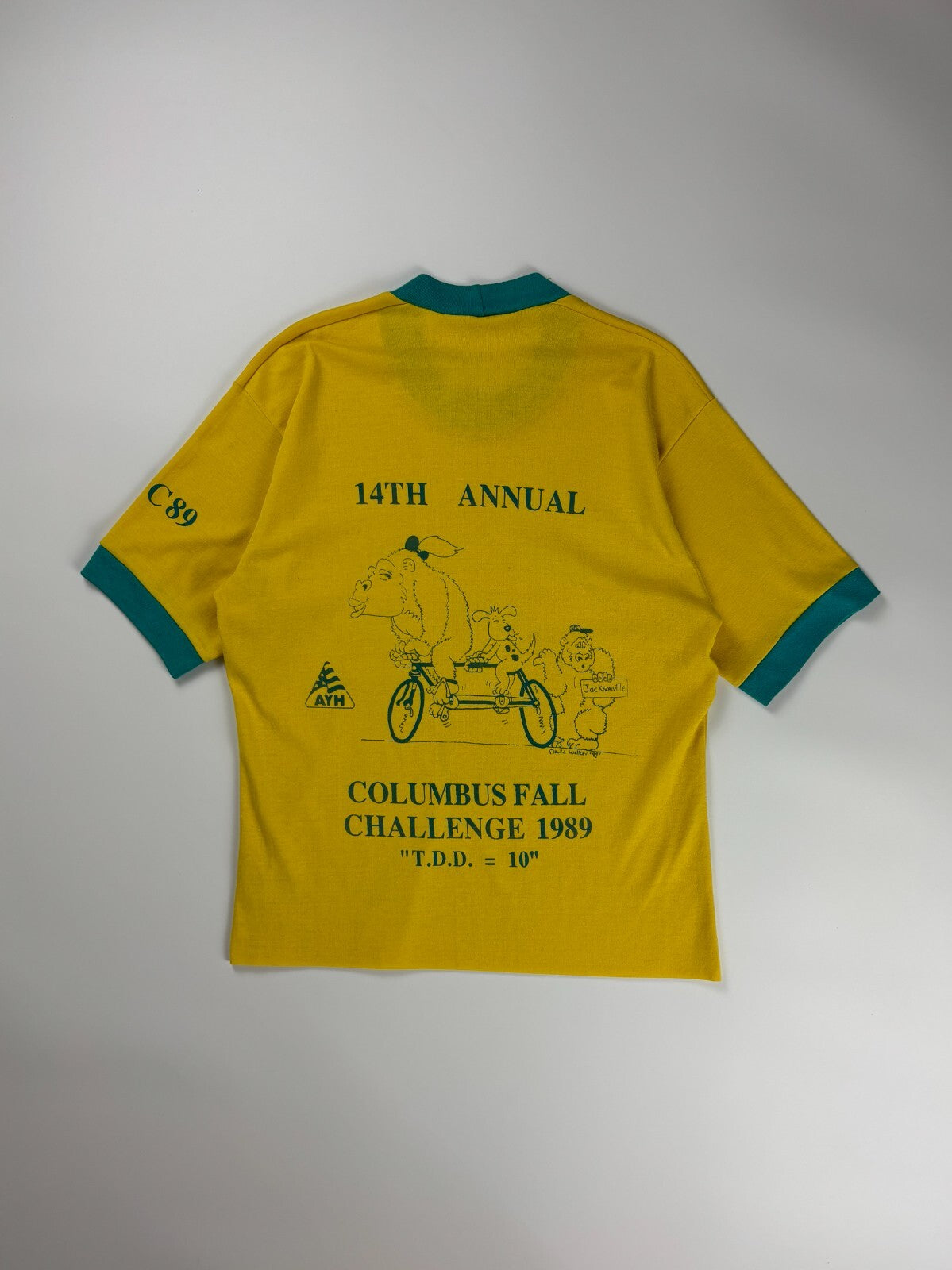 Vintage Columbus Fall Gorilla Ringer Tee