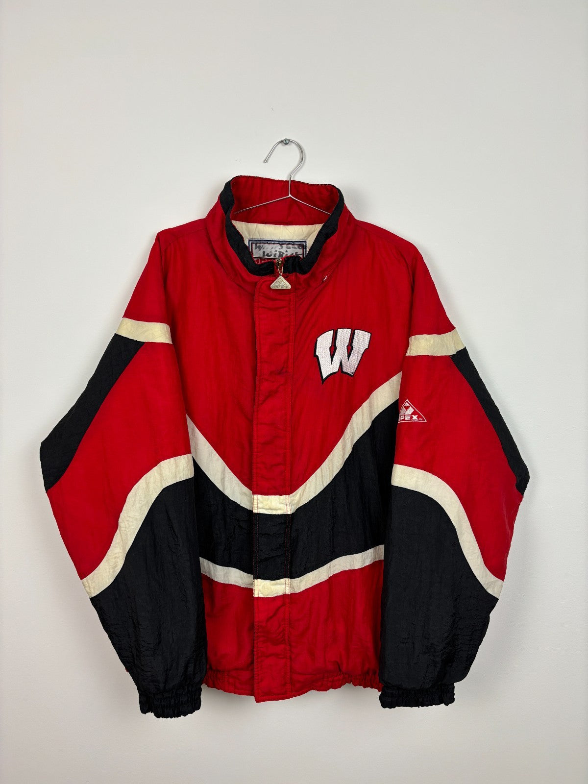 1990s Vintage Apex Wisconsin Badgers Jacket