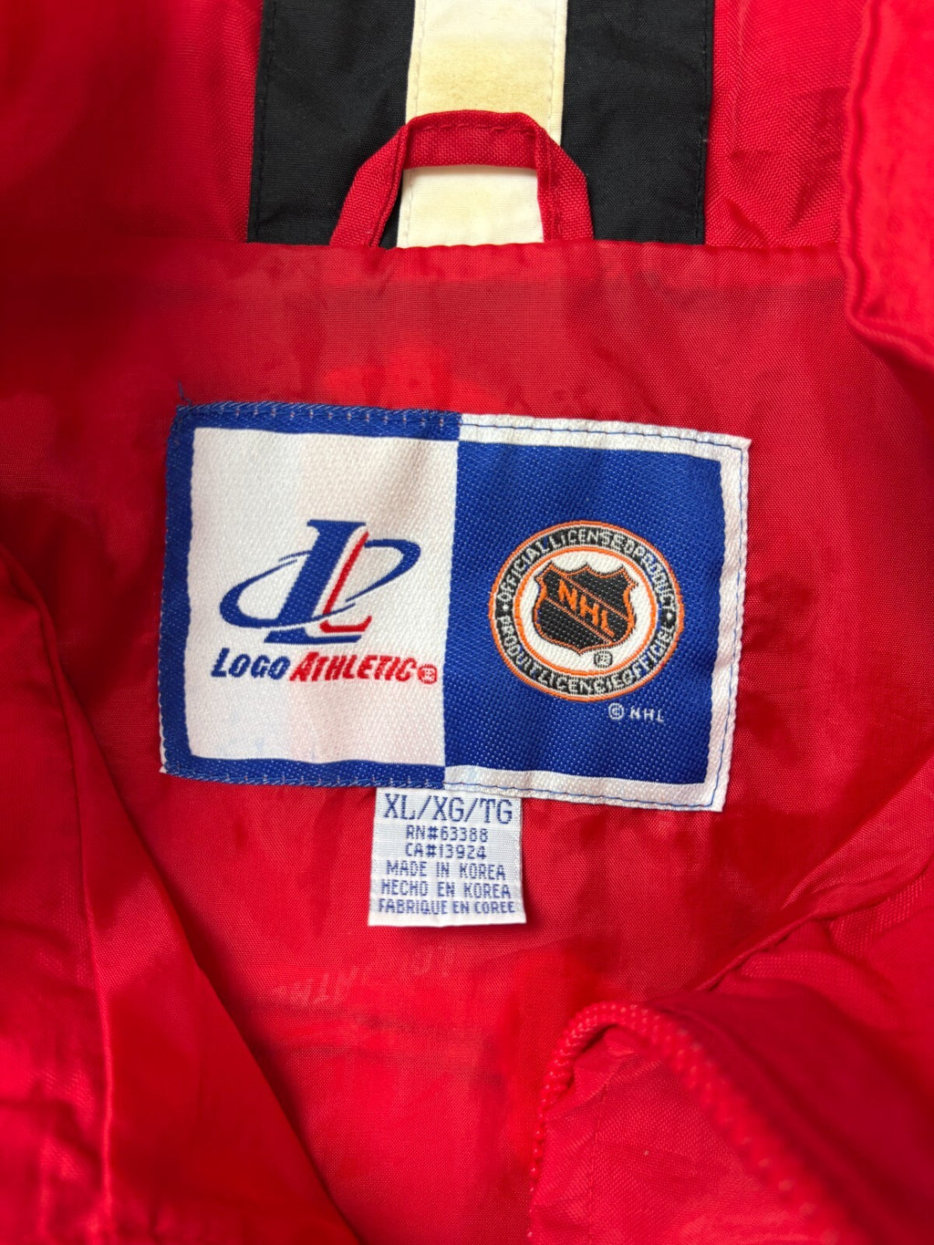 Vintage Detroit Red Wings Windbreaker Jacket