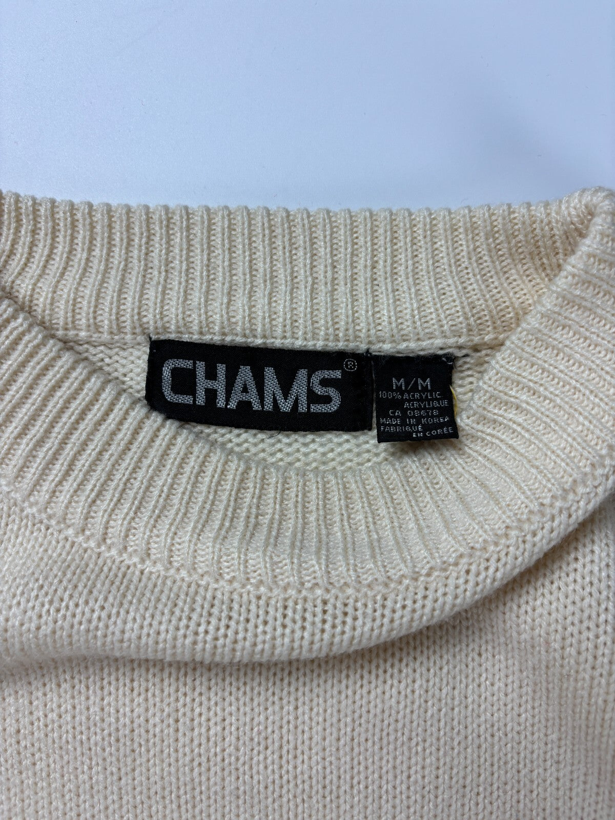 Vintage Chams Country Club Knit Sweater