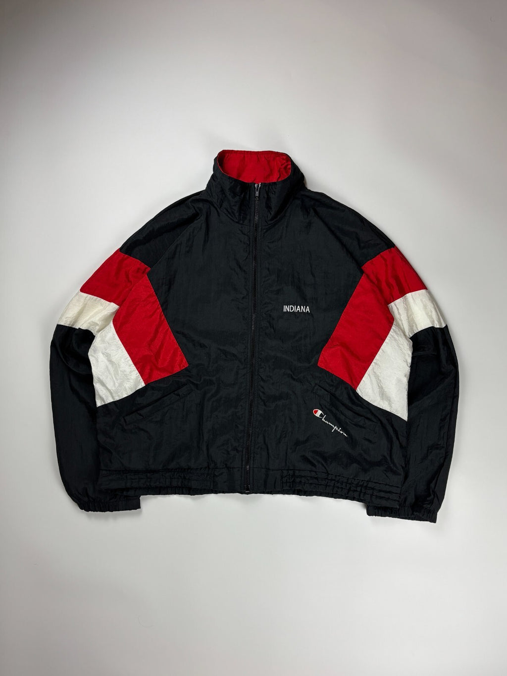 Vintage Champion Indiana University Windbreaker Jacket