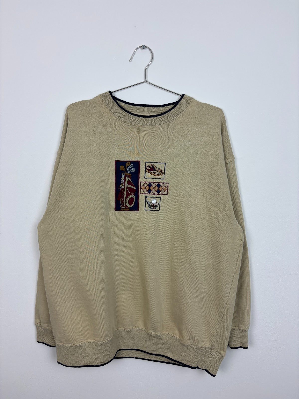 1990s Vintage Golf Embroidered Graphic Sweatshirt