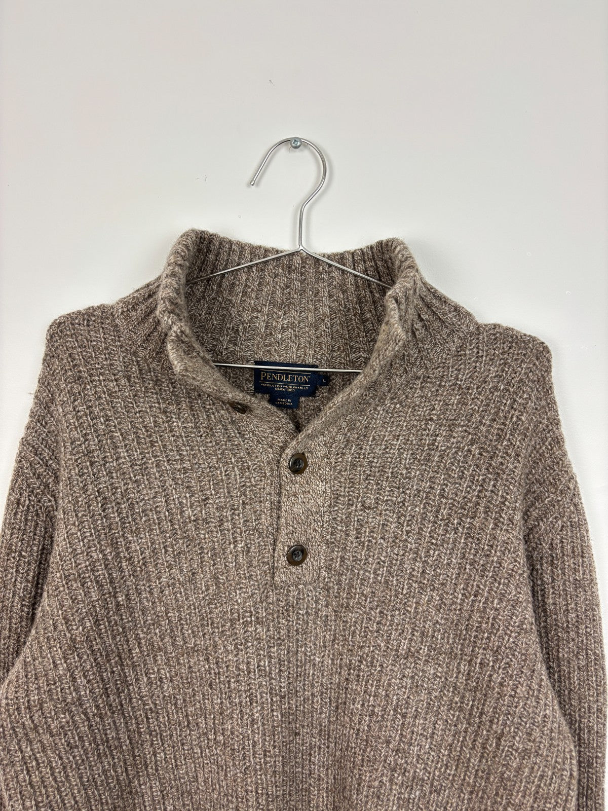 Vintage Pendleton Lamb Wool Sweater