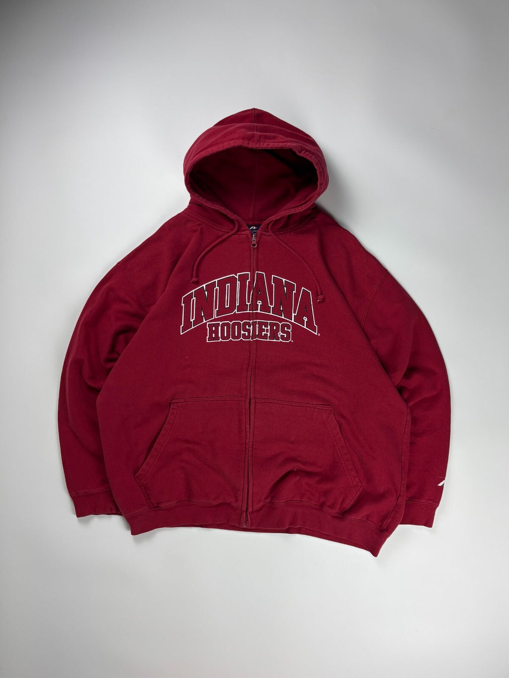 Vintage Indiana Hoosiers Zip Up Hoodie