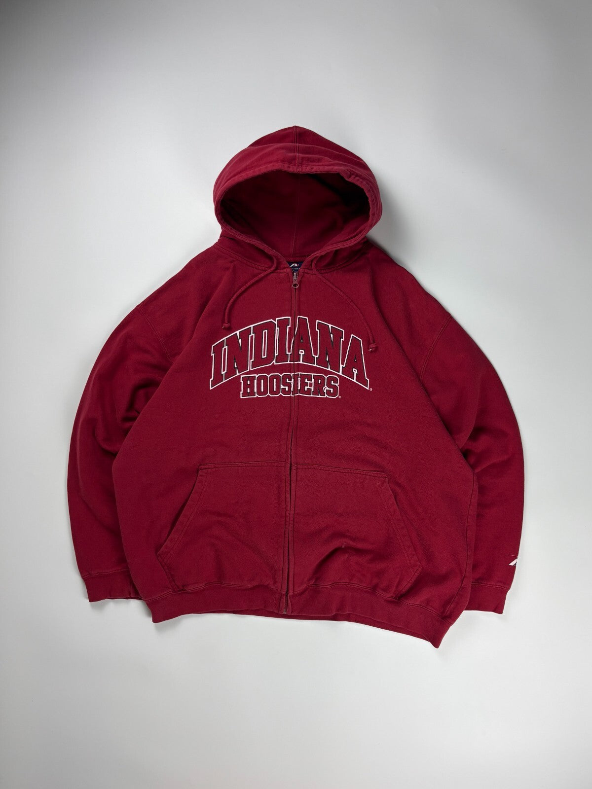Vintage Indiana Hoosiers Zip Up Hoodie