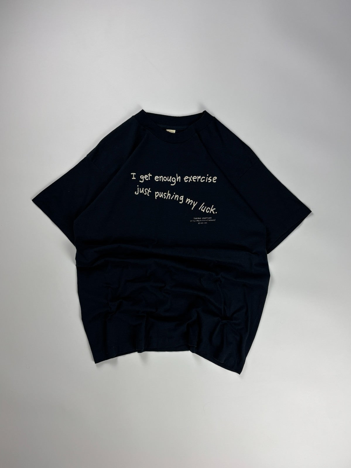 Vintage Funny Spellout Tee