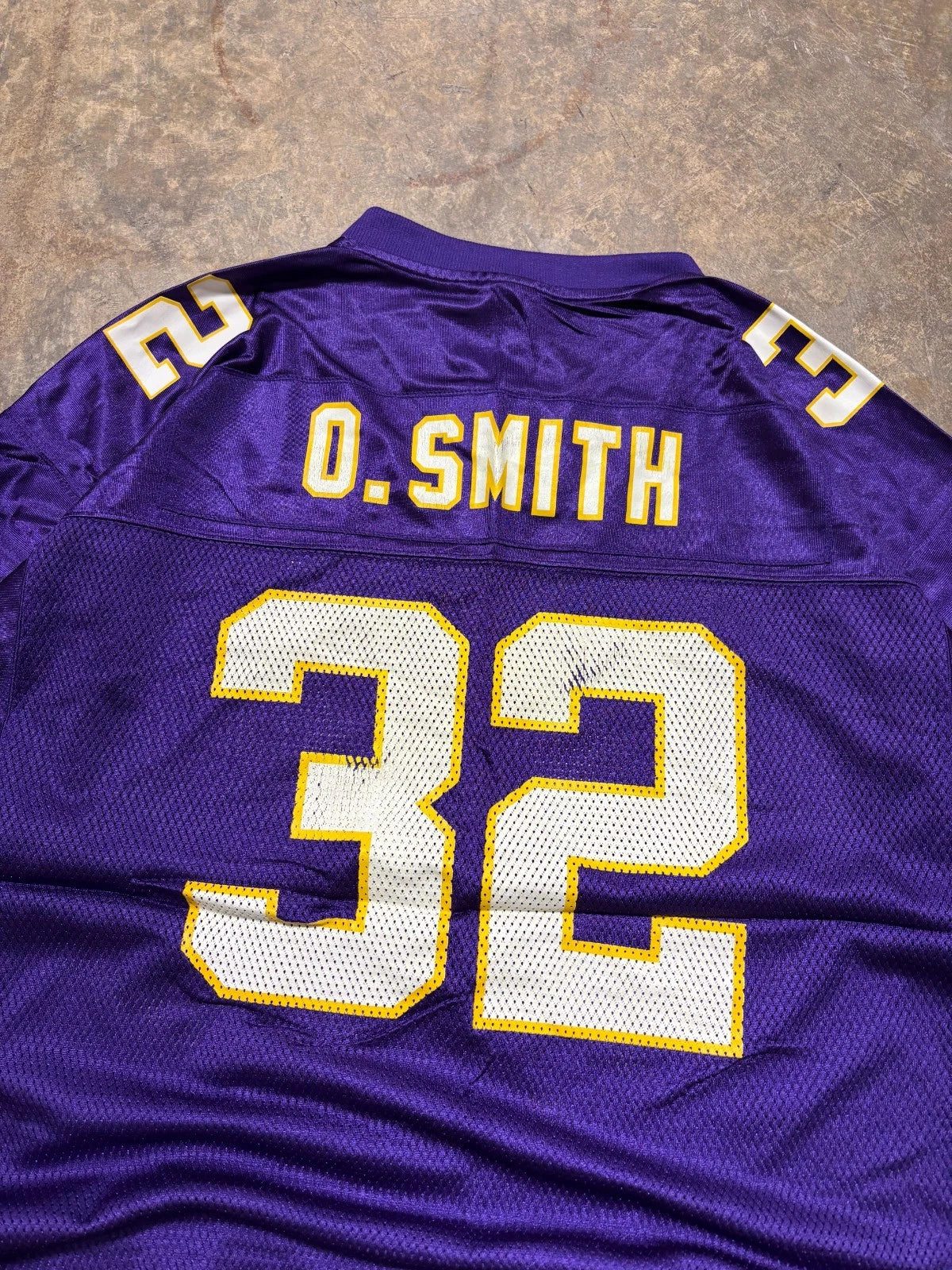 Vintage Minnesota Vikings Jersey / Onterrio Smith #32 / NFL / Purple Size XL