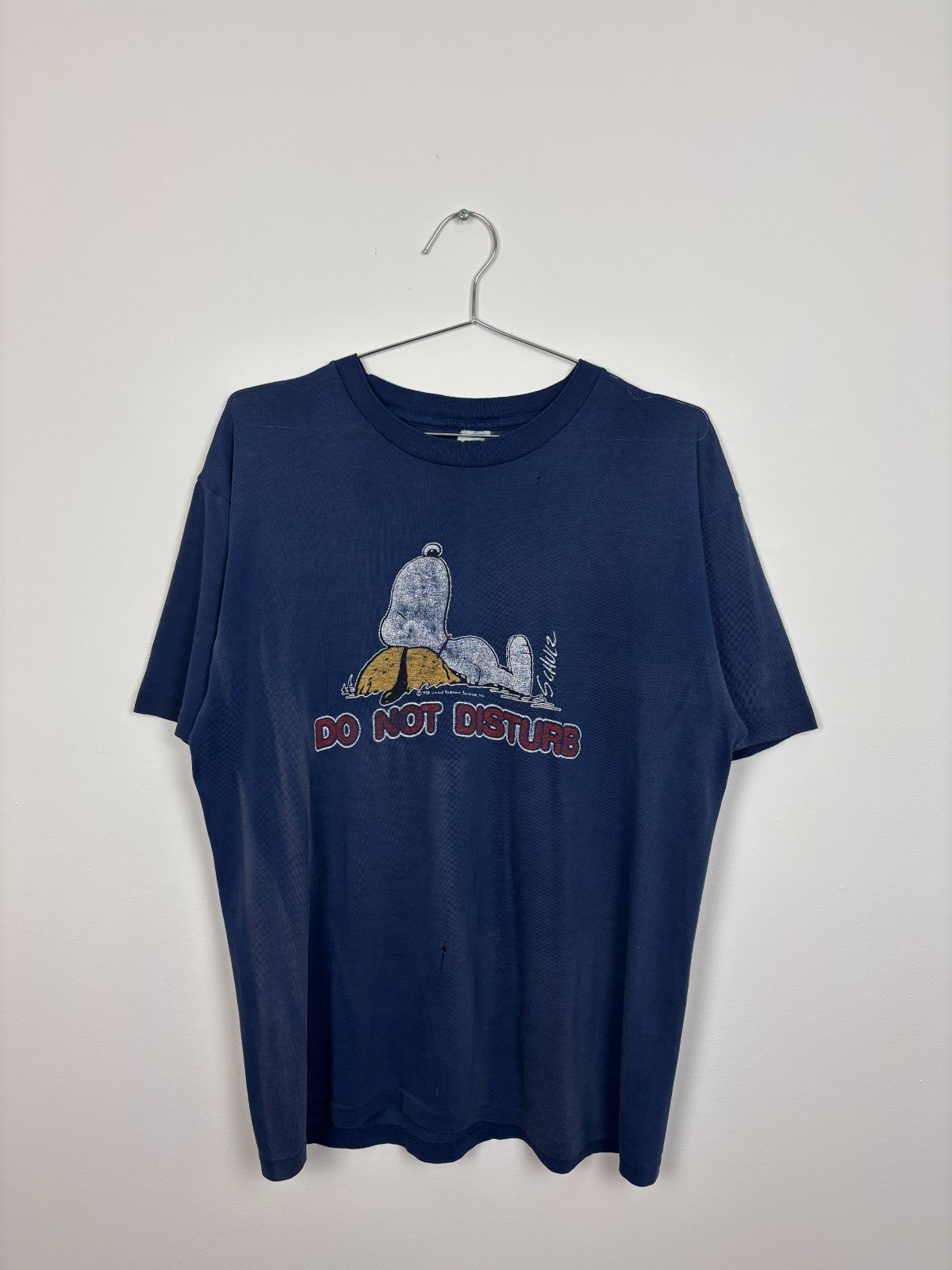 1980s Vintage Snoopy Charlie Brown Graphic Tee