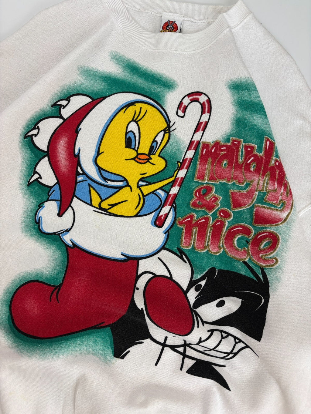 Vintage Looney Tunes Christmas Sweatshirt