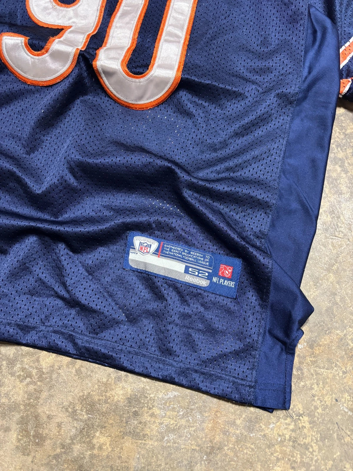 Vintage Chicago Bears Jersey / Julius Peppers #90 / NFL / Reebok Blue Size XL