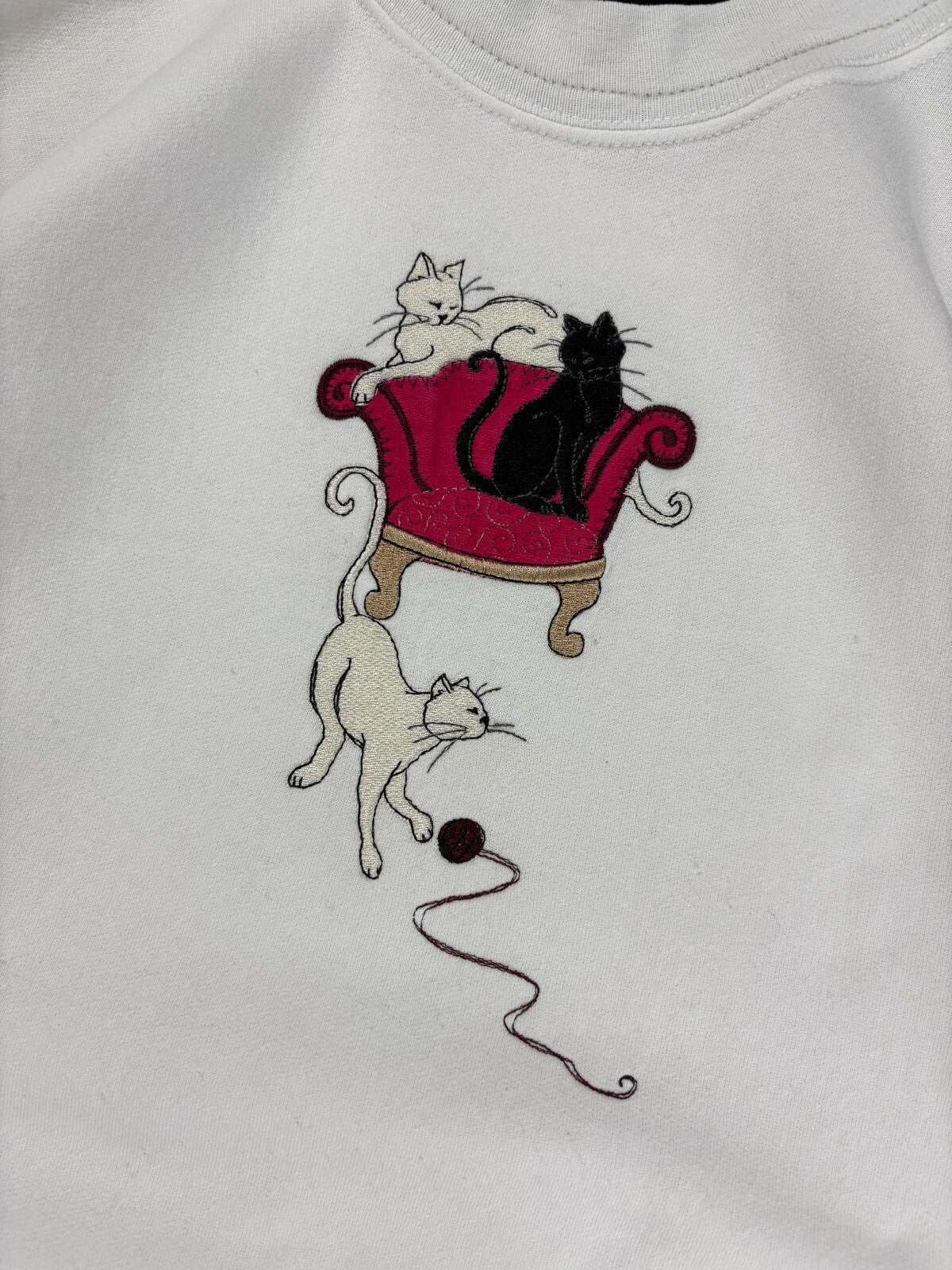 Vintage Cat Sweatshirt