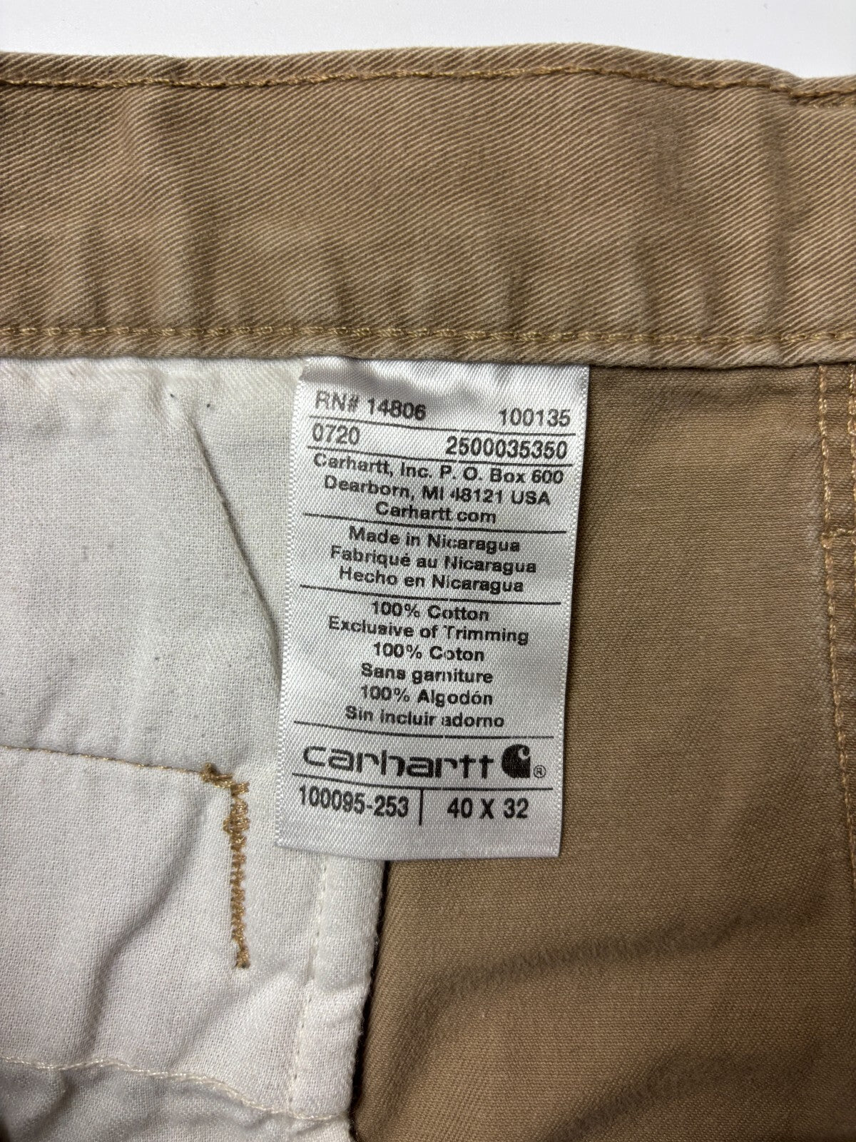 Vintage Carhartt Workwear Trousers