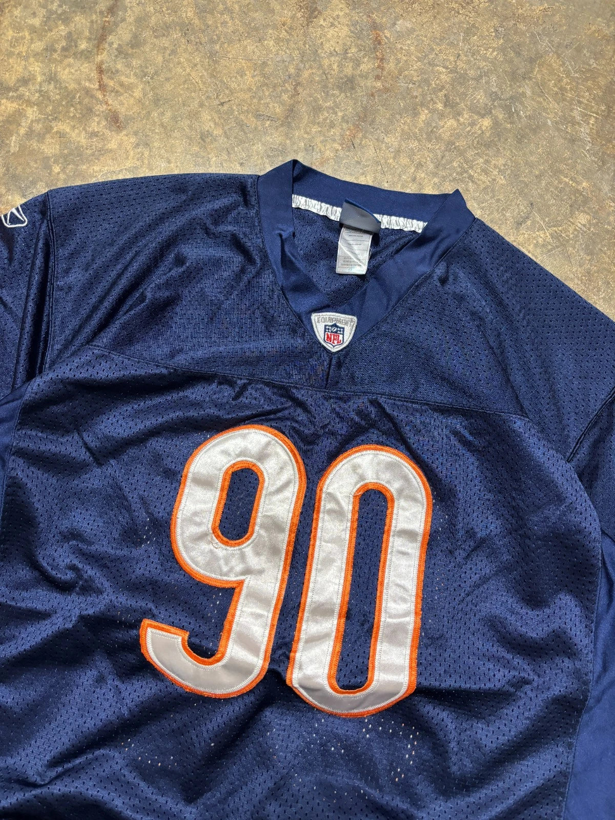 Vintage Chicago Bears Jersey / Julius Peppers #90 / NFL / Reebok Blue Size XL