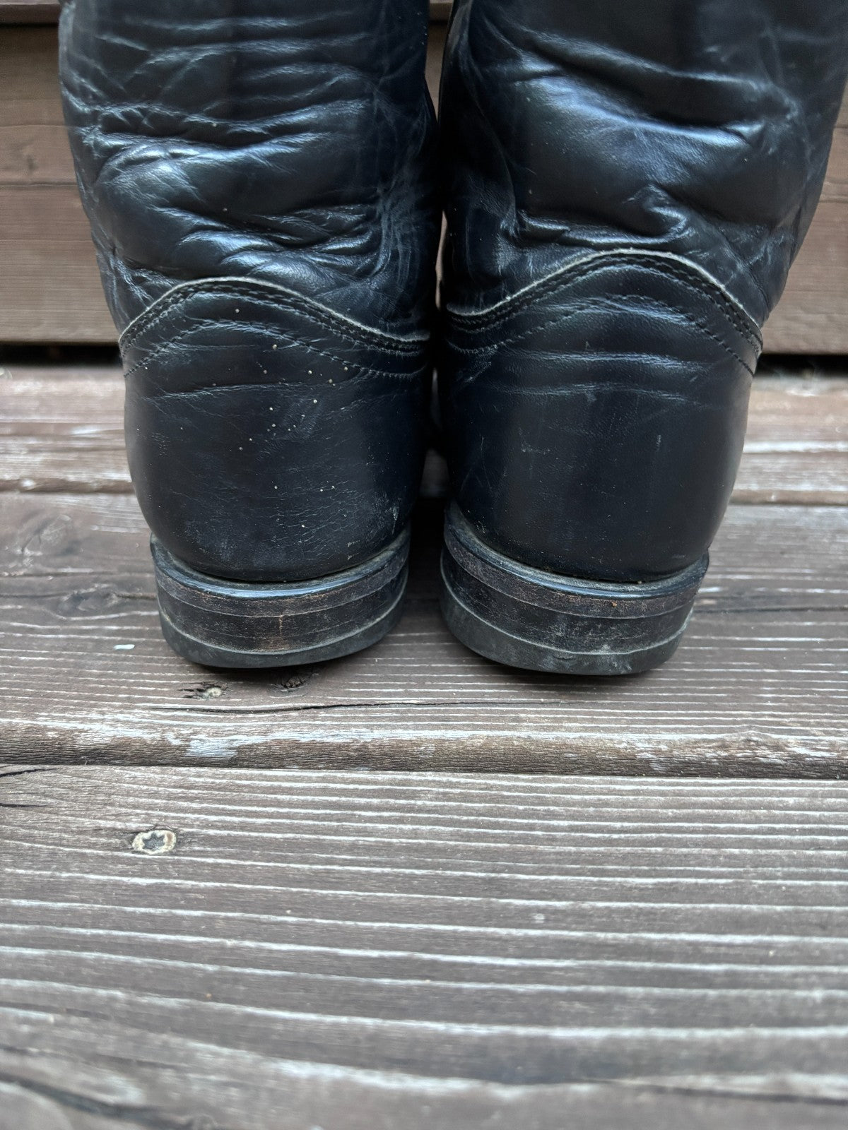 Vintage Justin Roper Cowboy Boots