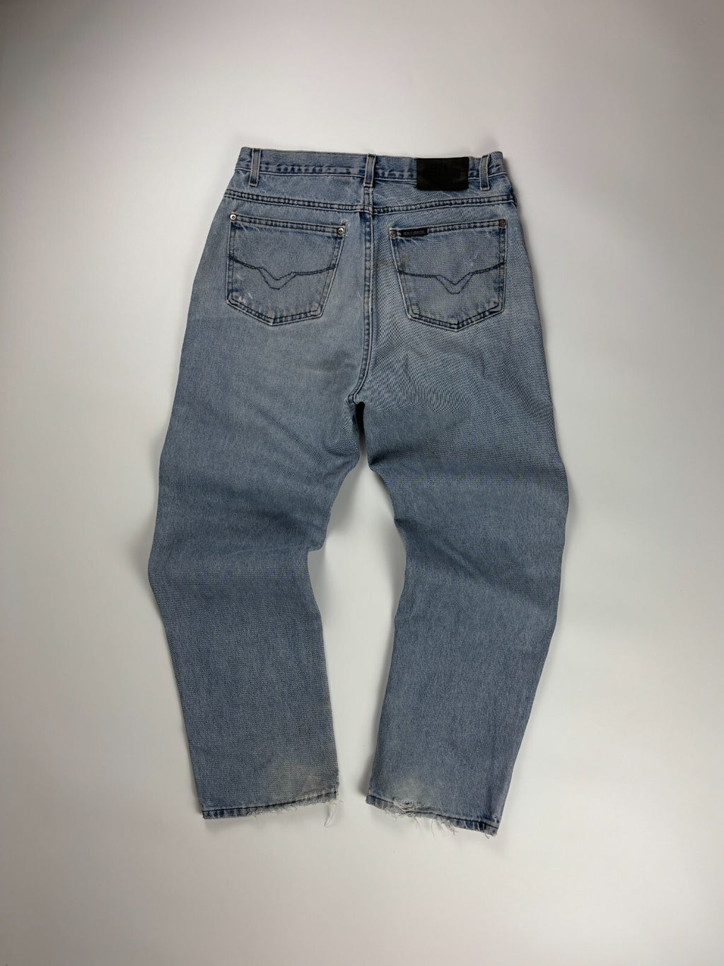 Vintage Harley Davidson Distressed Jeans