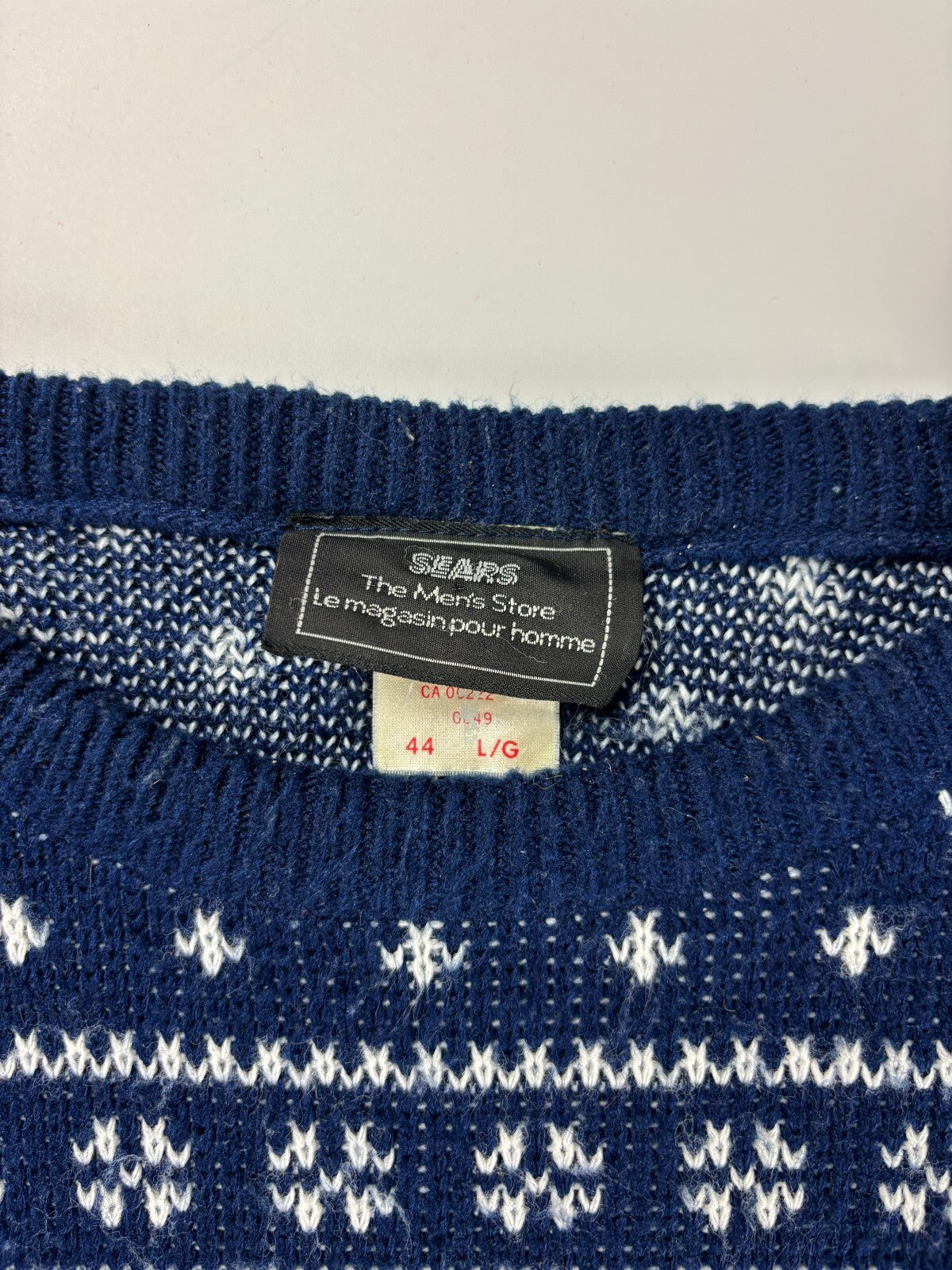 Vintage Sears Deer Knit Sweater