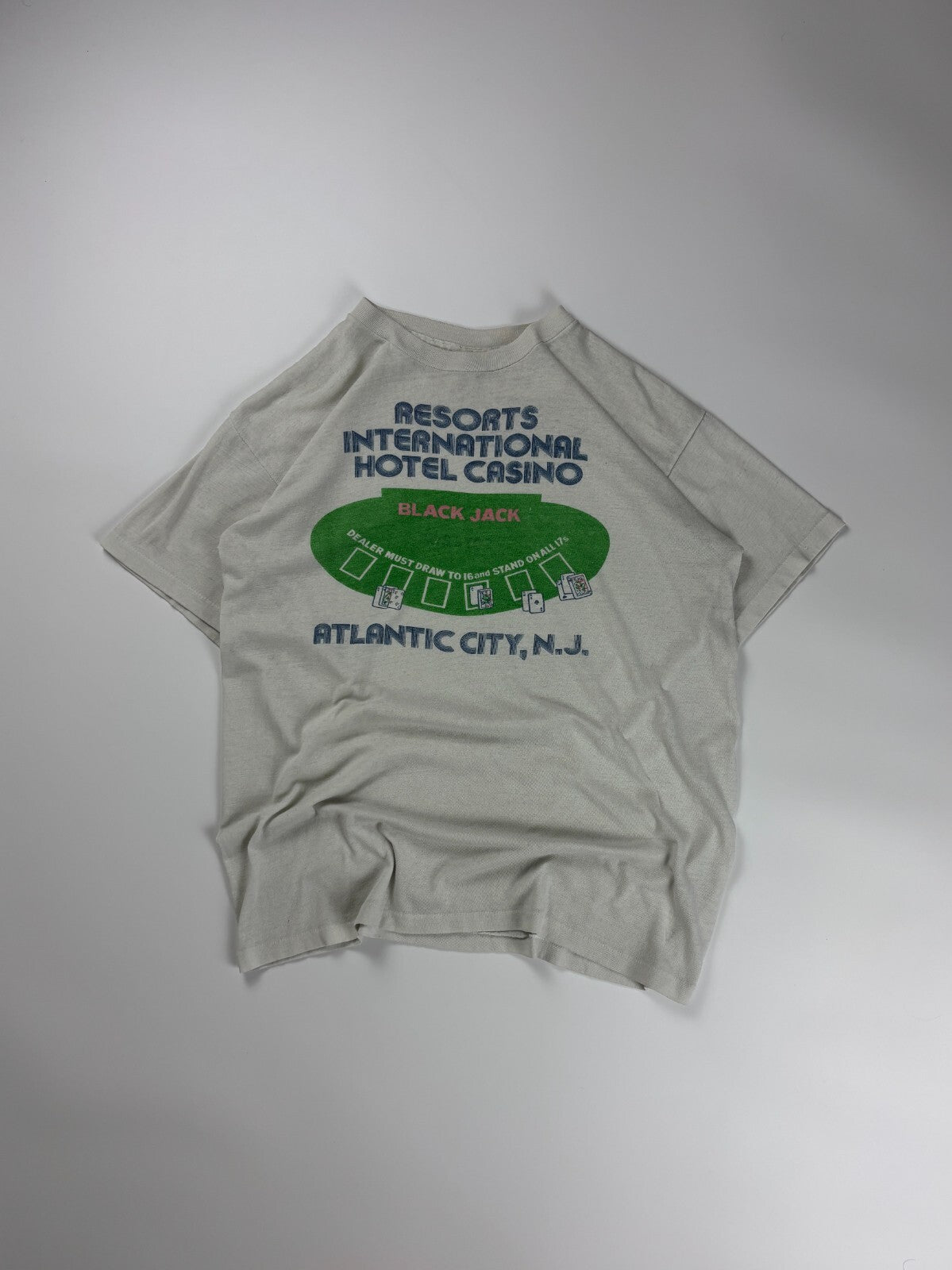 Vintage Atlantic City Blackjack Tee